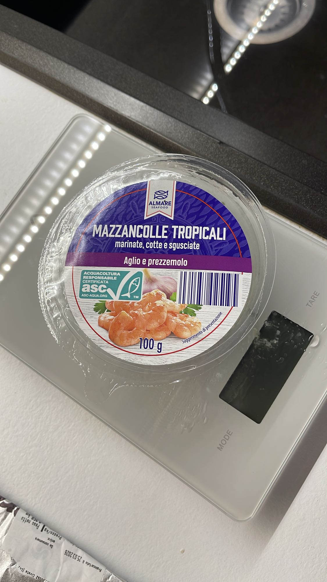 Mazzancolle tropicali