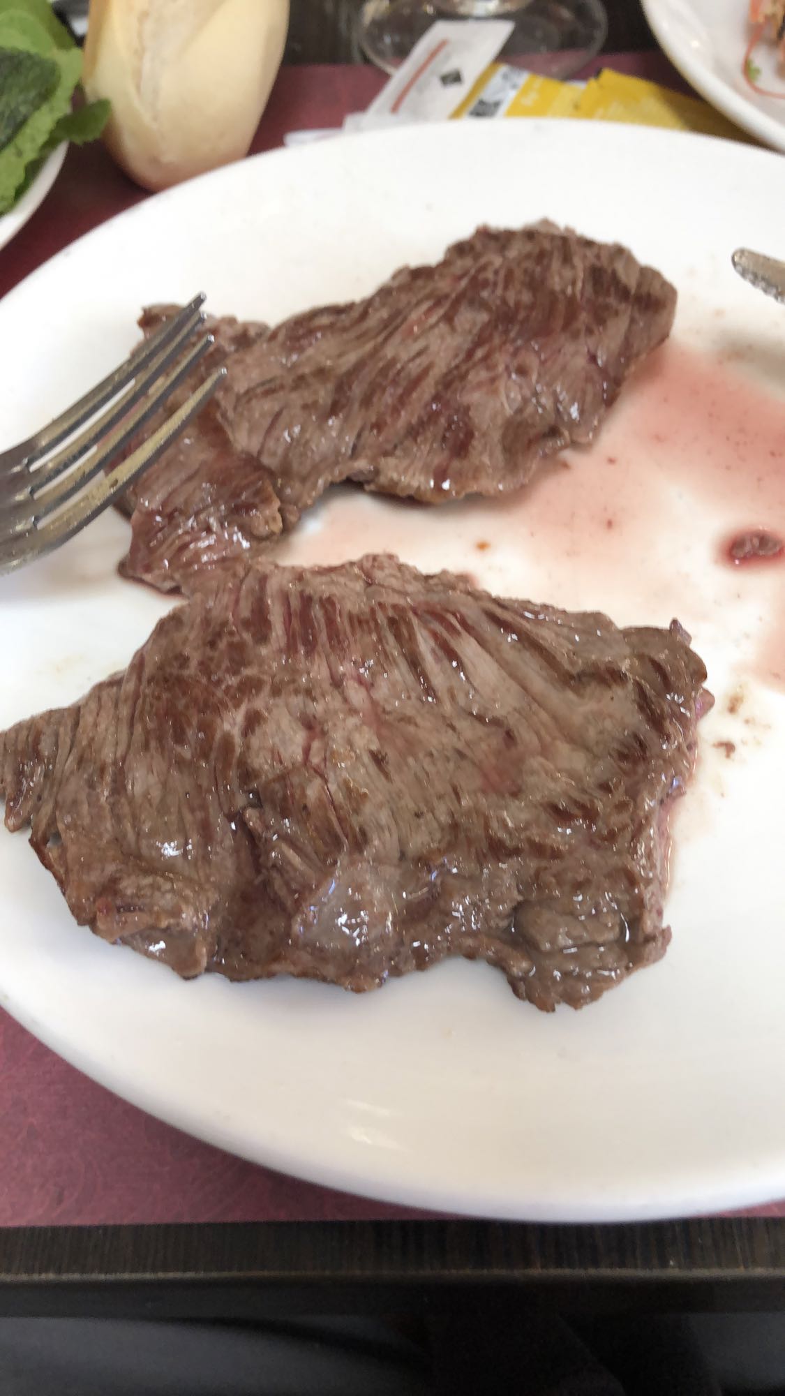 steak grillé
