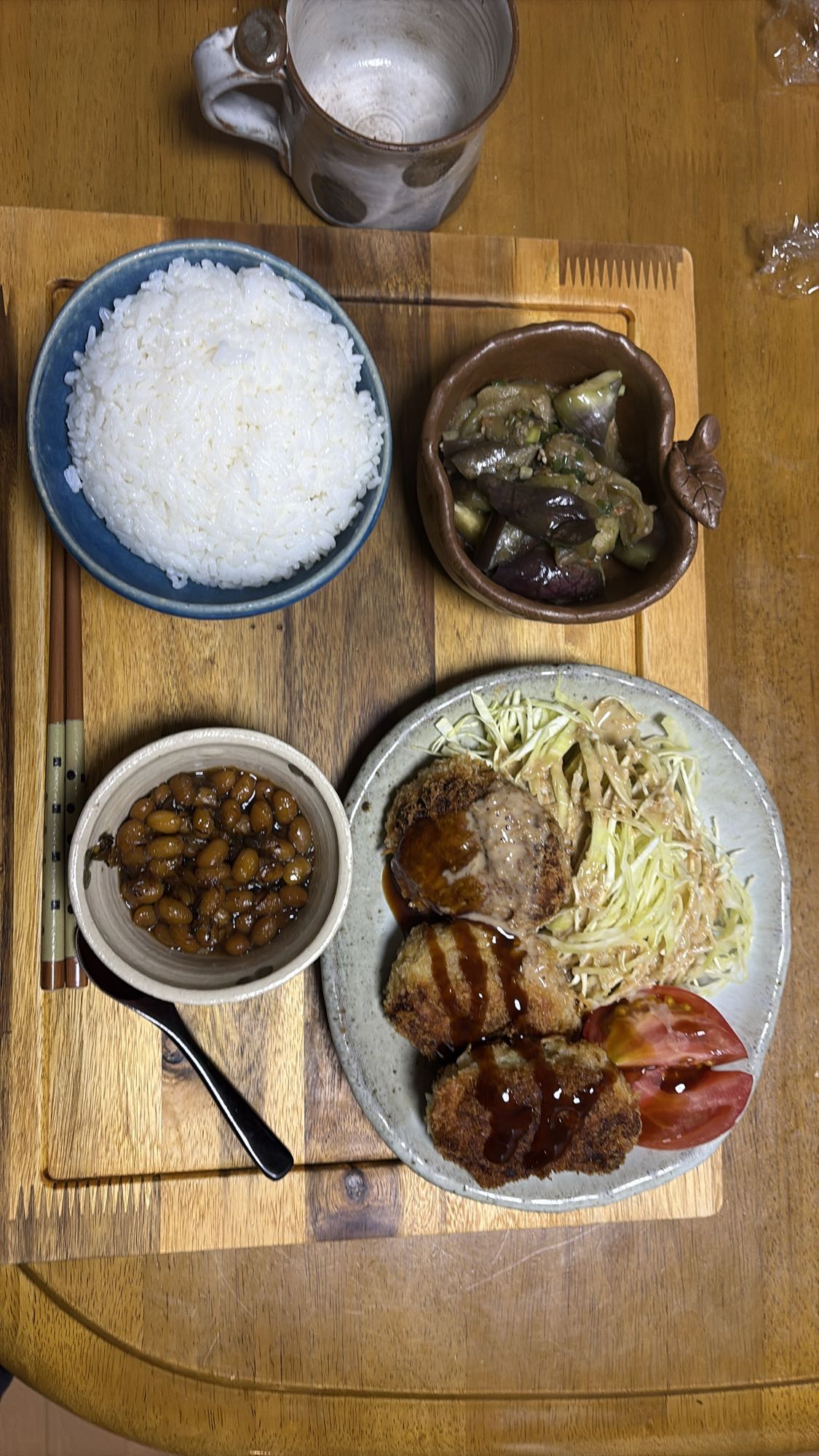 和風コロッケ定食