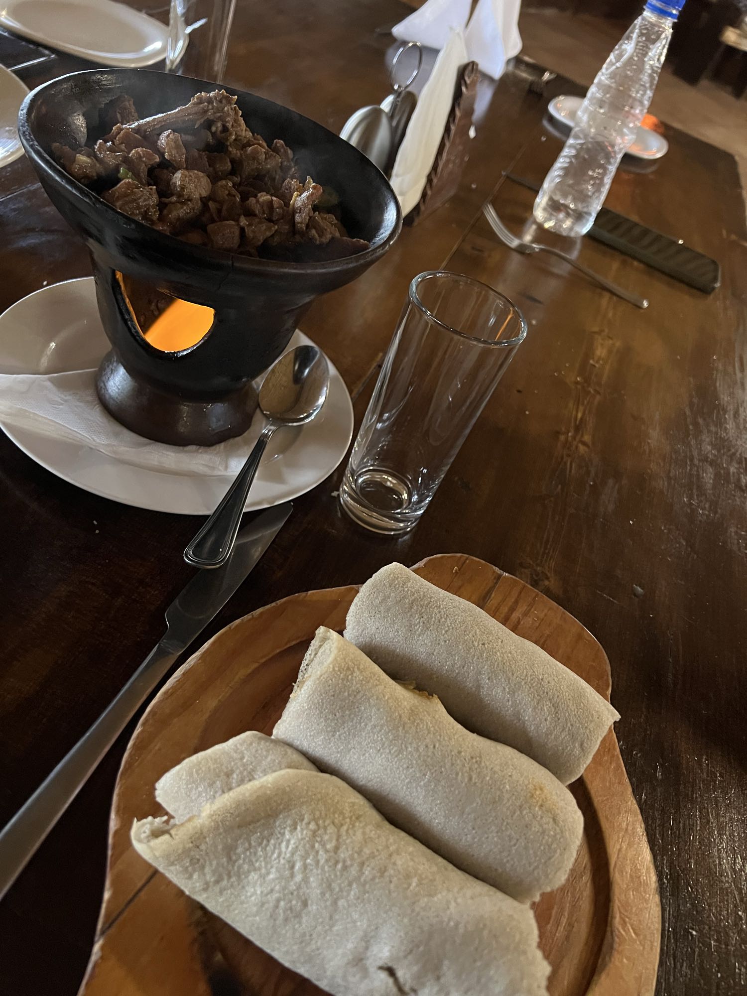 Ethiopian Tibs with Injera