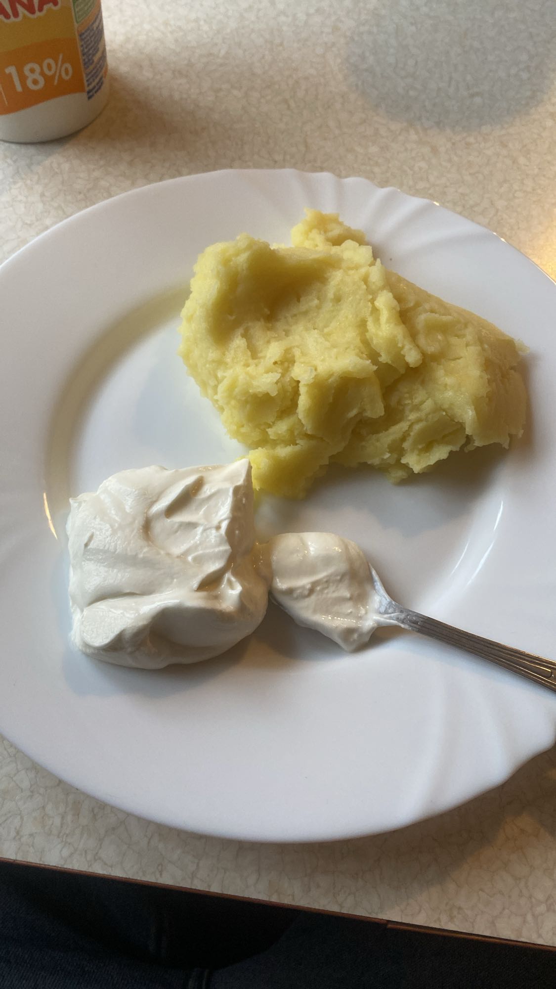 Puree ziemniaczane z śmietaną
