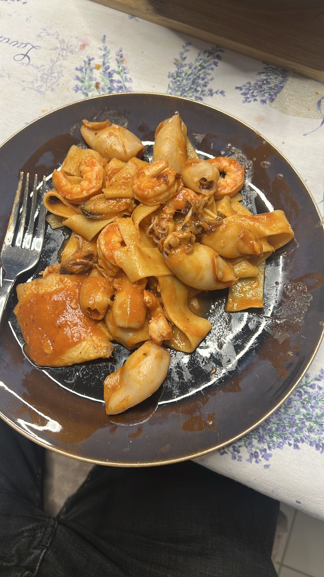 Paste cu fructe de mare