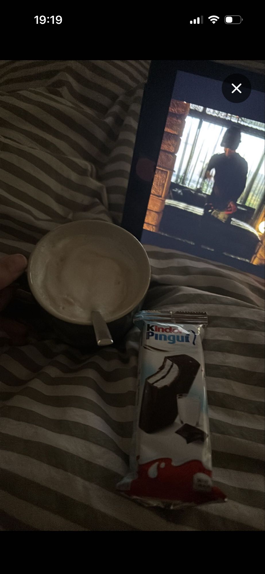 Kahve ve Kinder Pingui