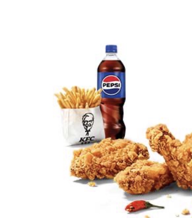 KFC Menü mit Pepsi