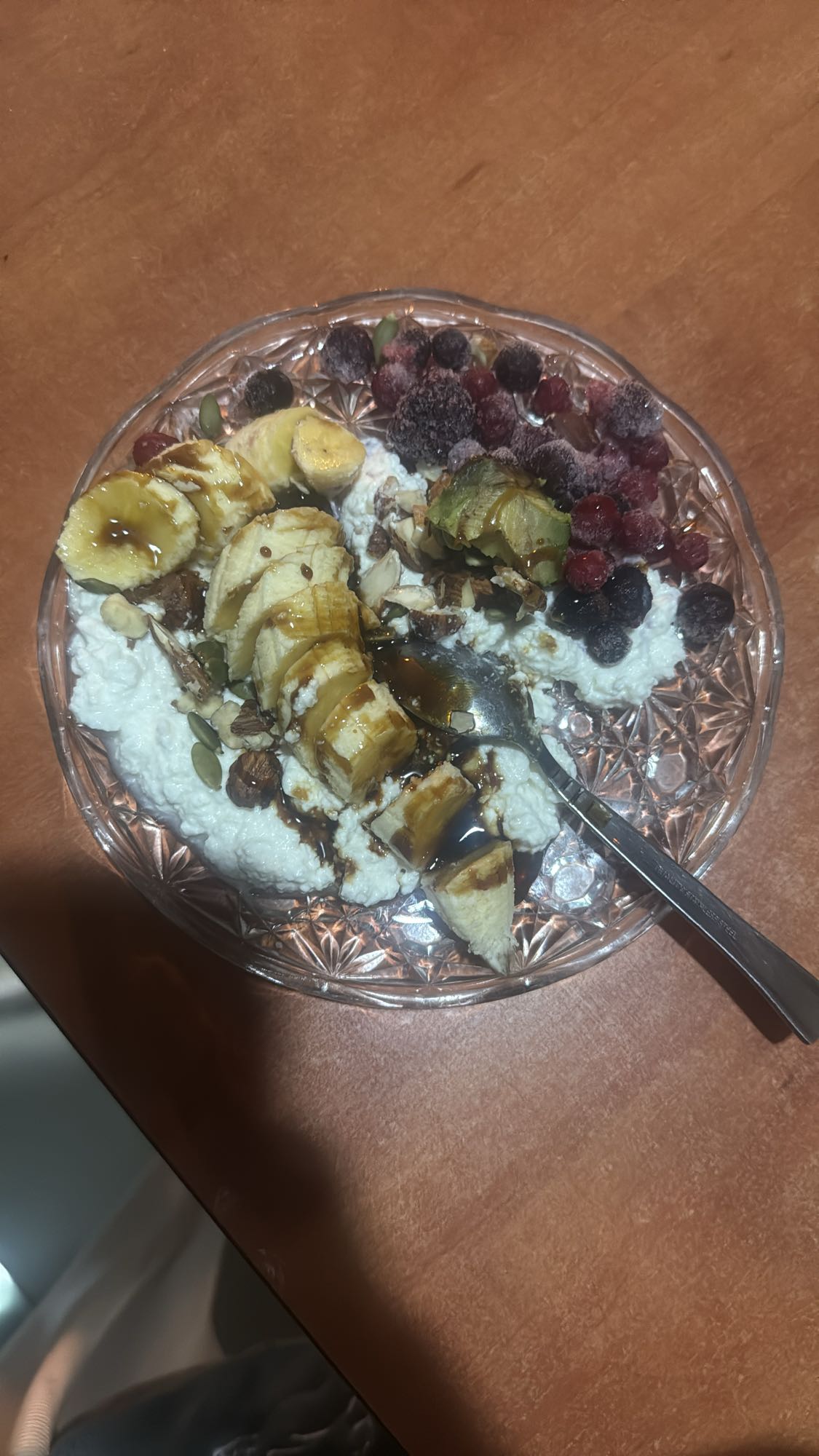Cottage Cheese Fruit Bowl