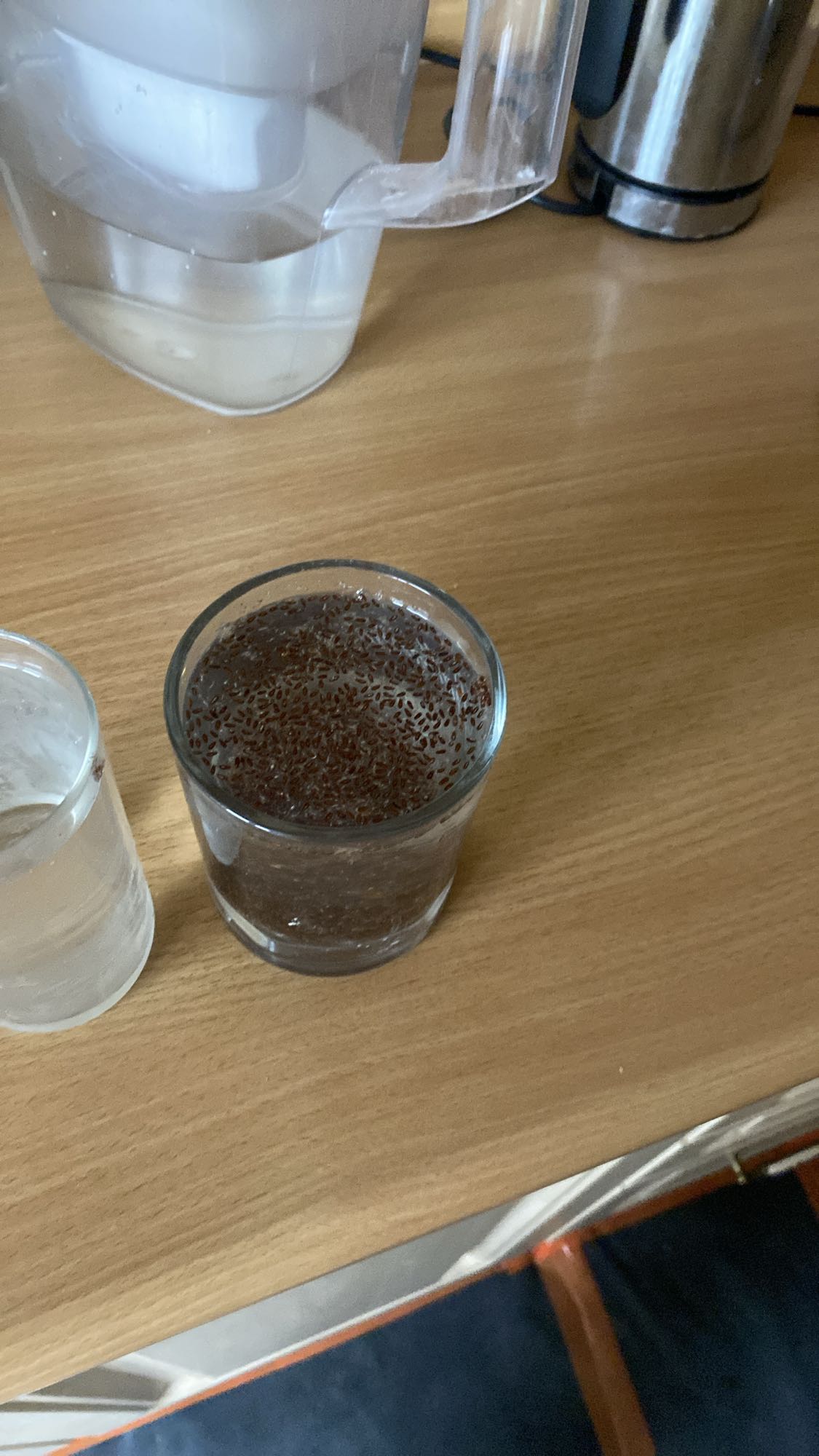 napój z siemieniem lnianym