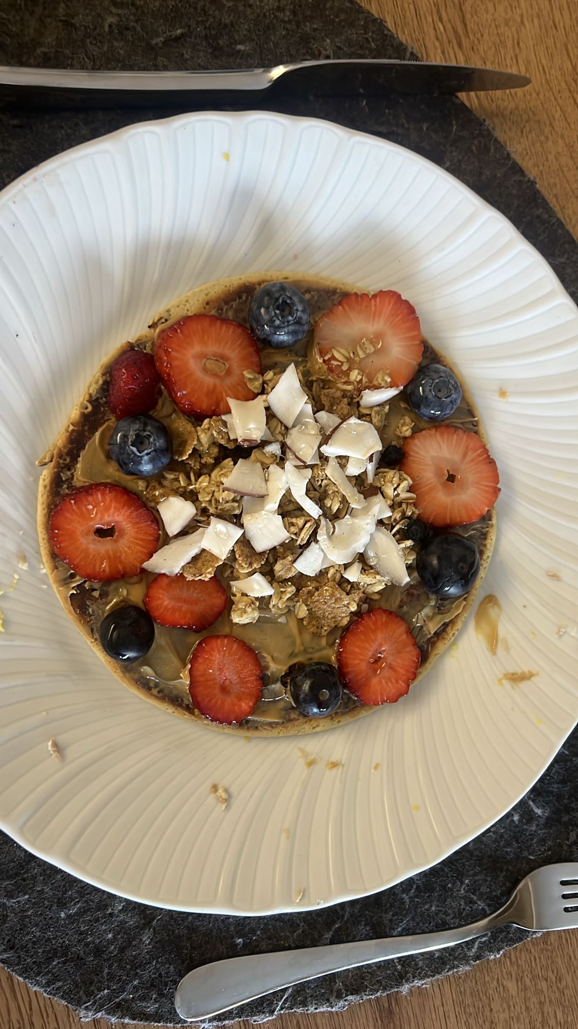 Pancake con frutta