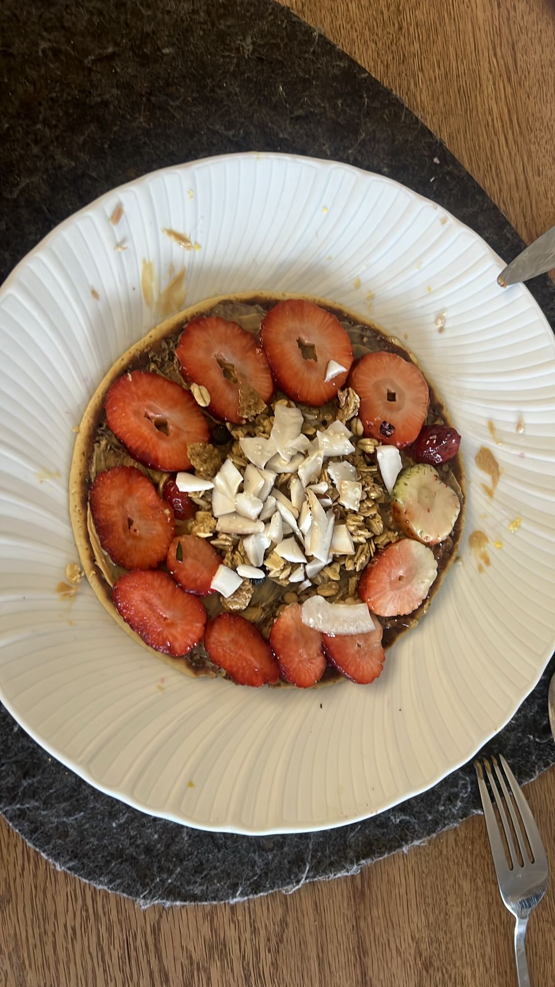 Pancake con fragole