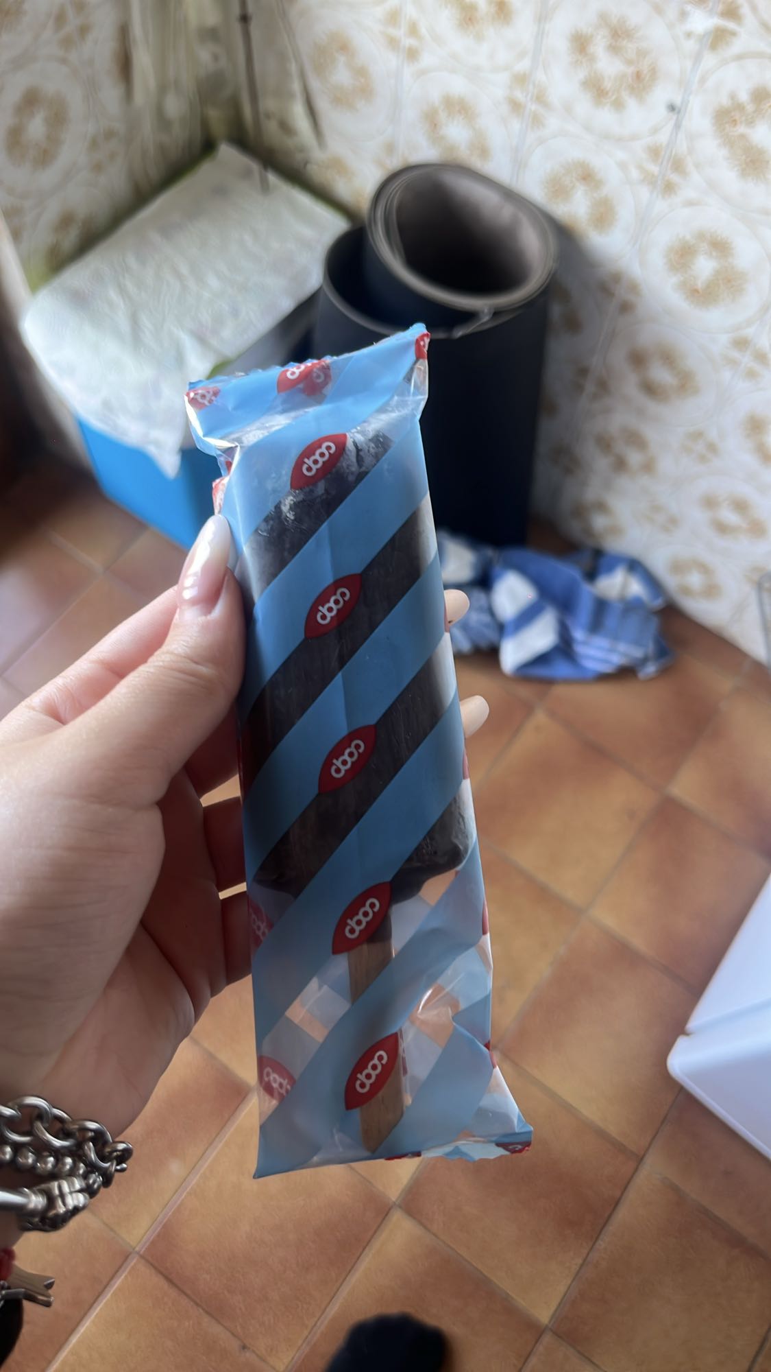 Gelato stecco cioccolato
