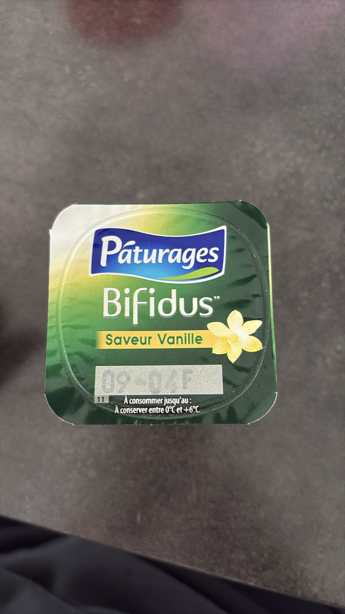 yaourt bifidus vanille