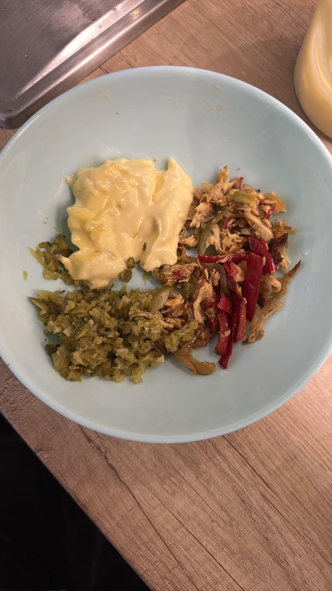 Chicken Mayo Veg Bowl