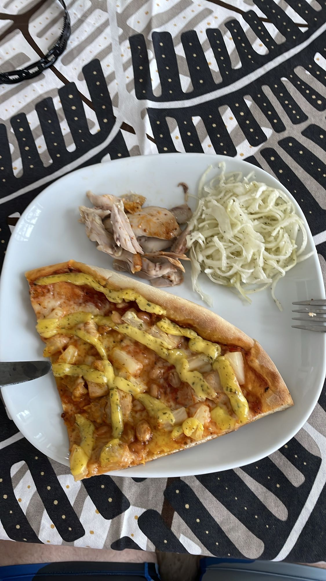 Pizzabit med kyckling