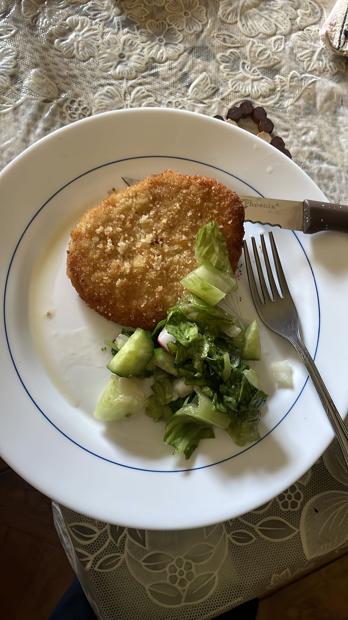 Breaded Cutlet Salad