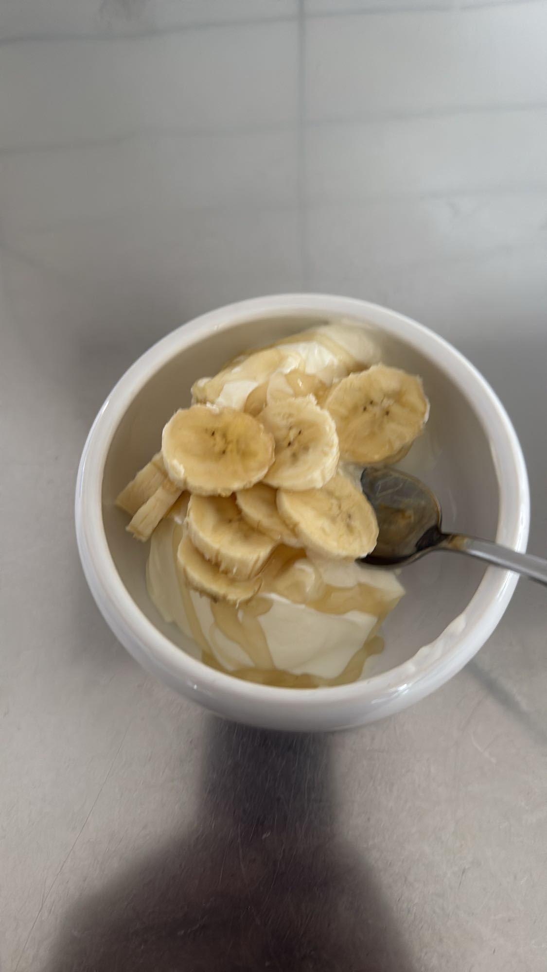 Yoghurt med banan