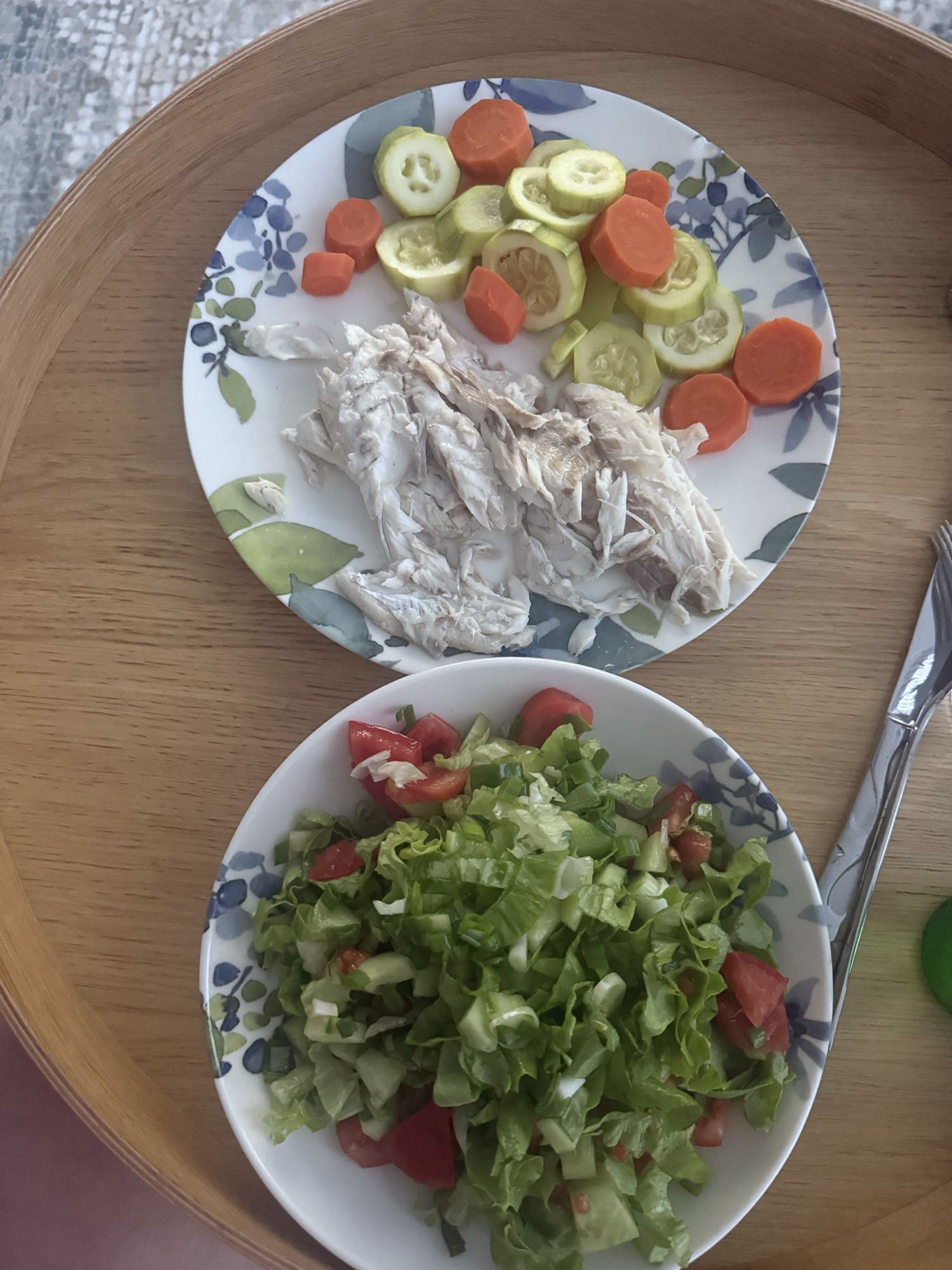 Tavuklu Sebze Tabağı