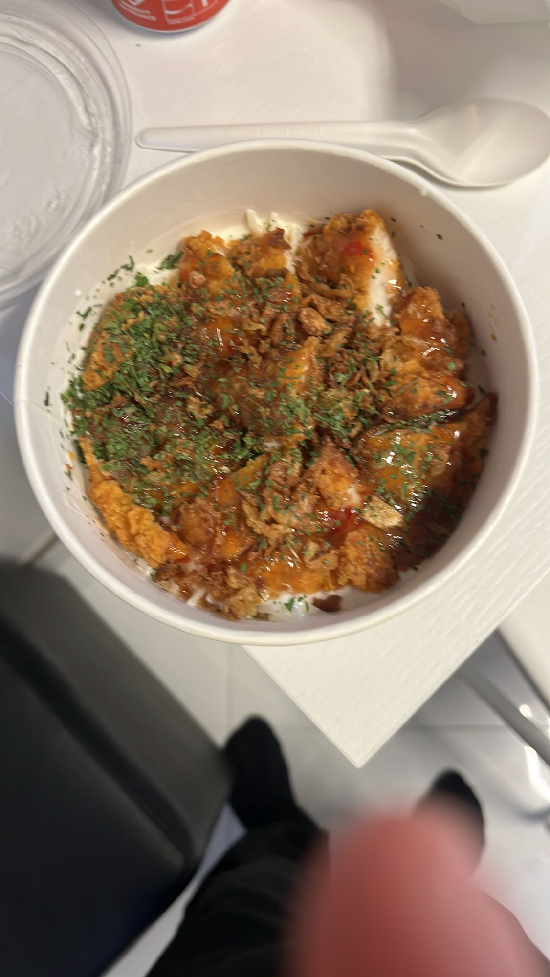 bol de chou-fleur frit