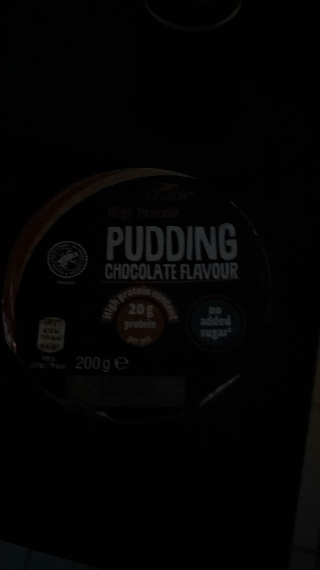 Schoko-Proteinpudding