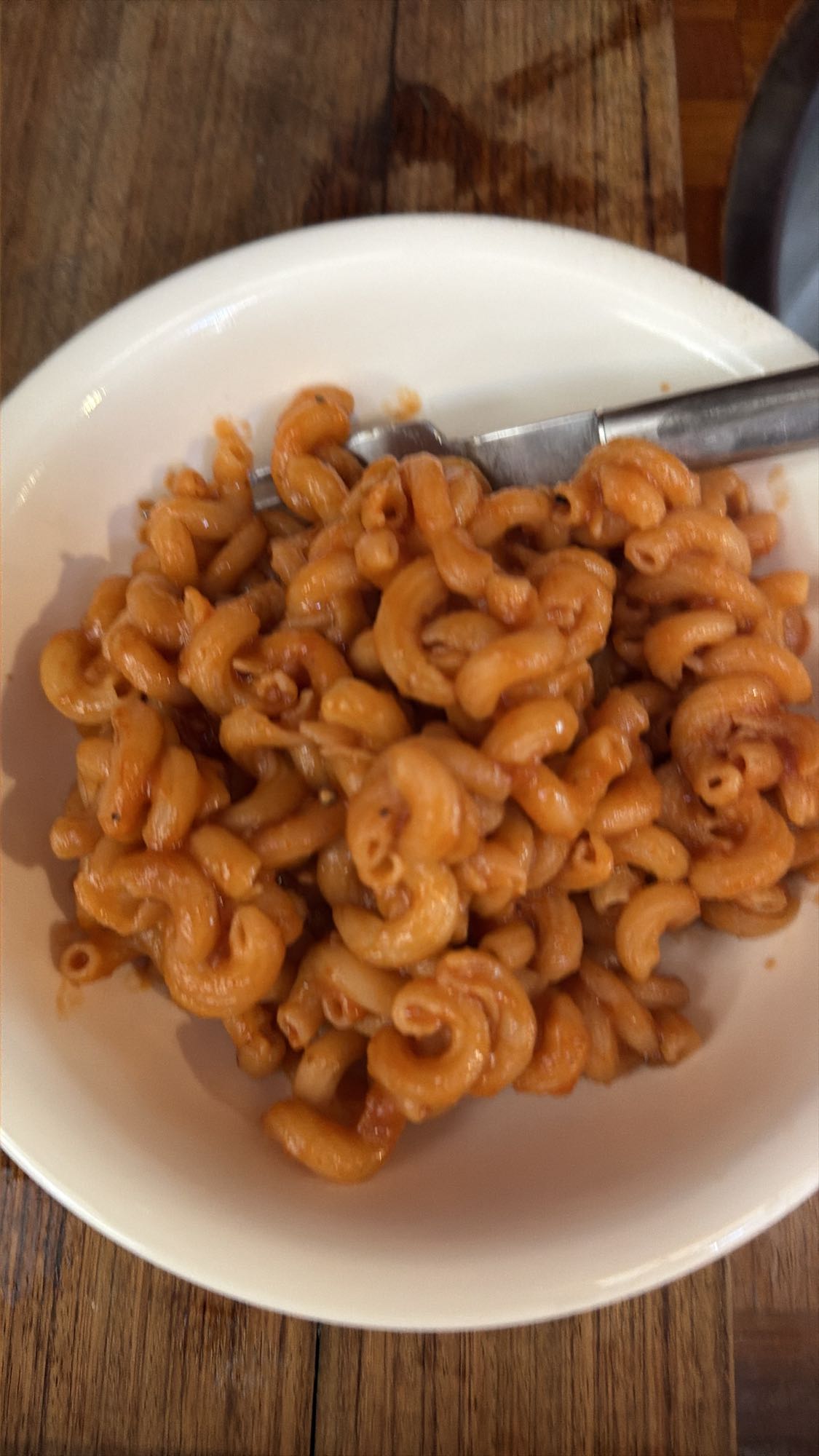 Macaroni with Tomato Sauce