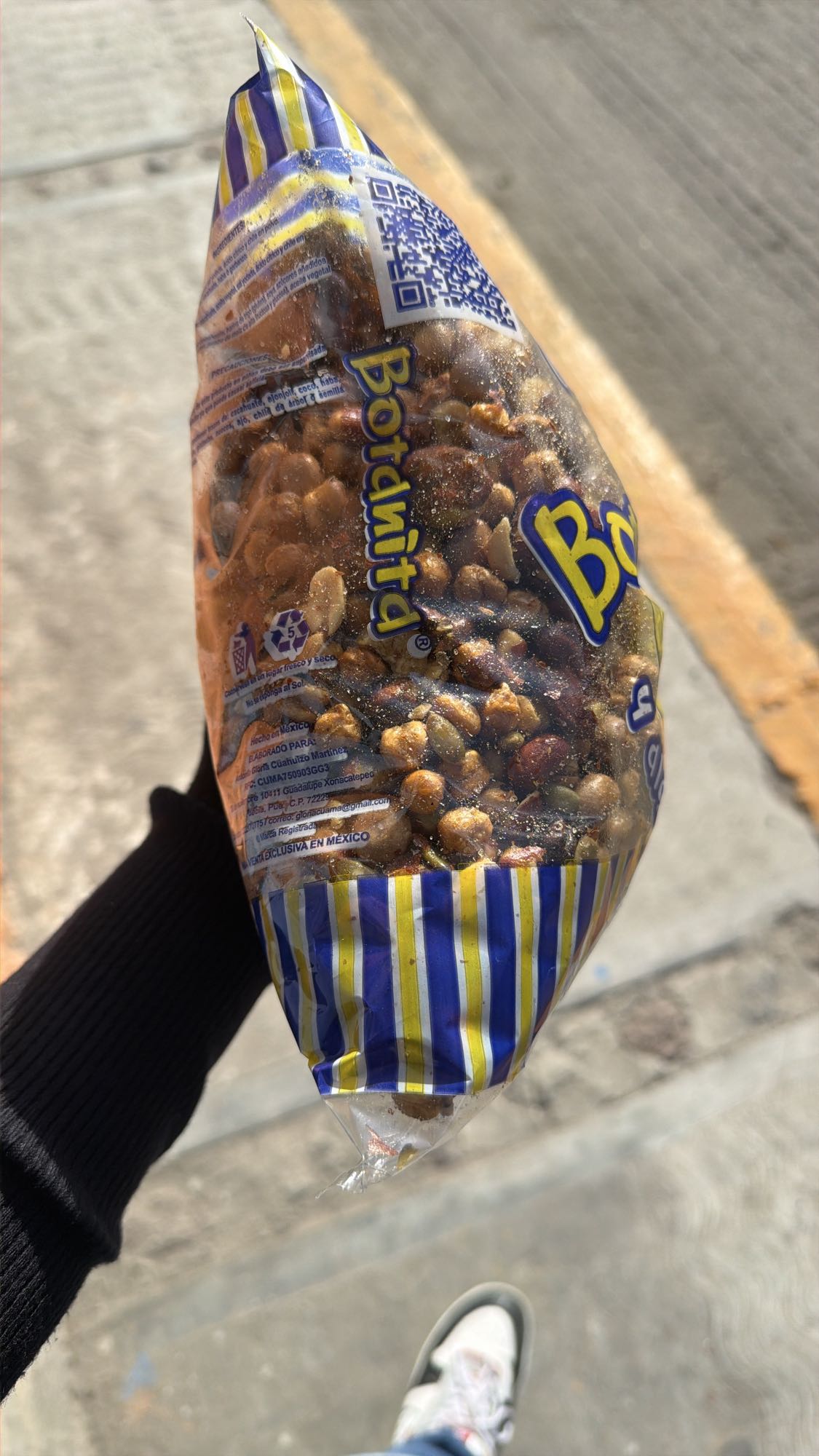 botanita de cacahuates