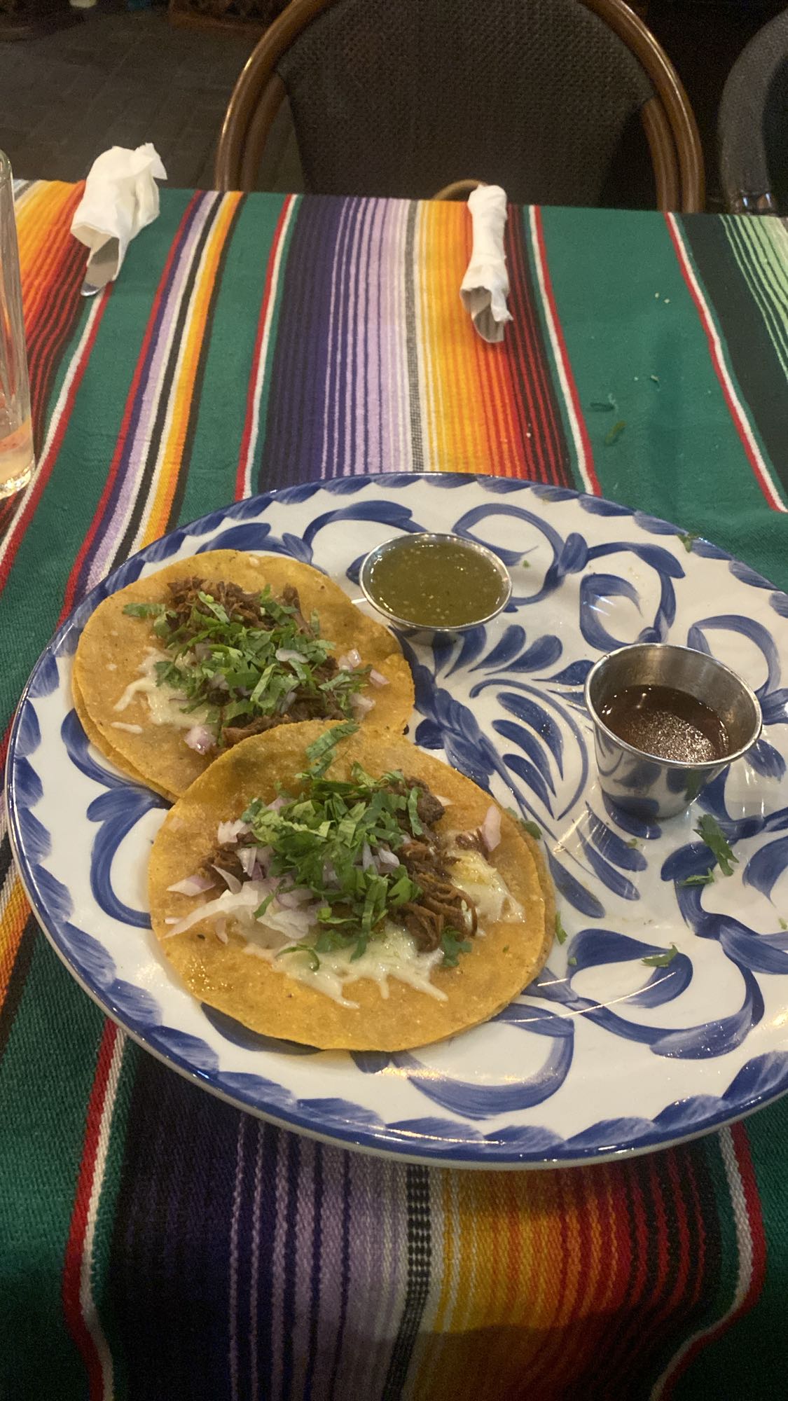 tacos dorados con res