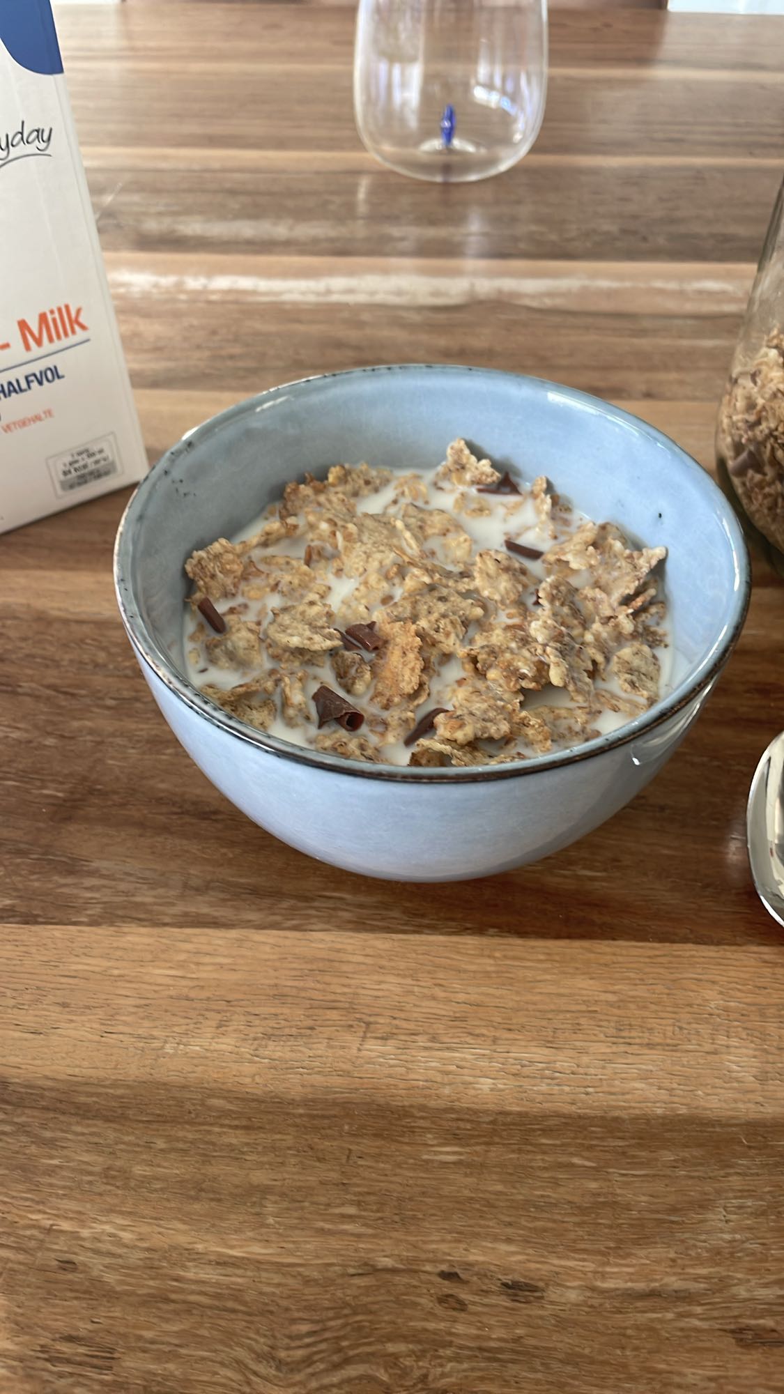 Muesli met melk