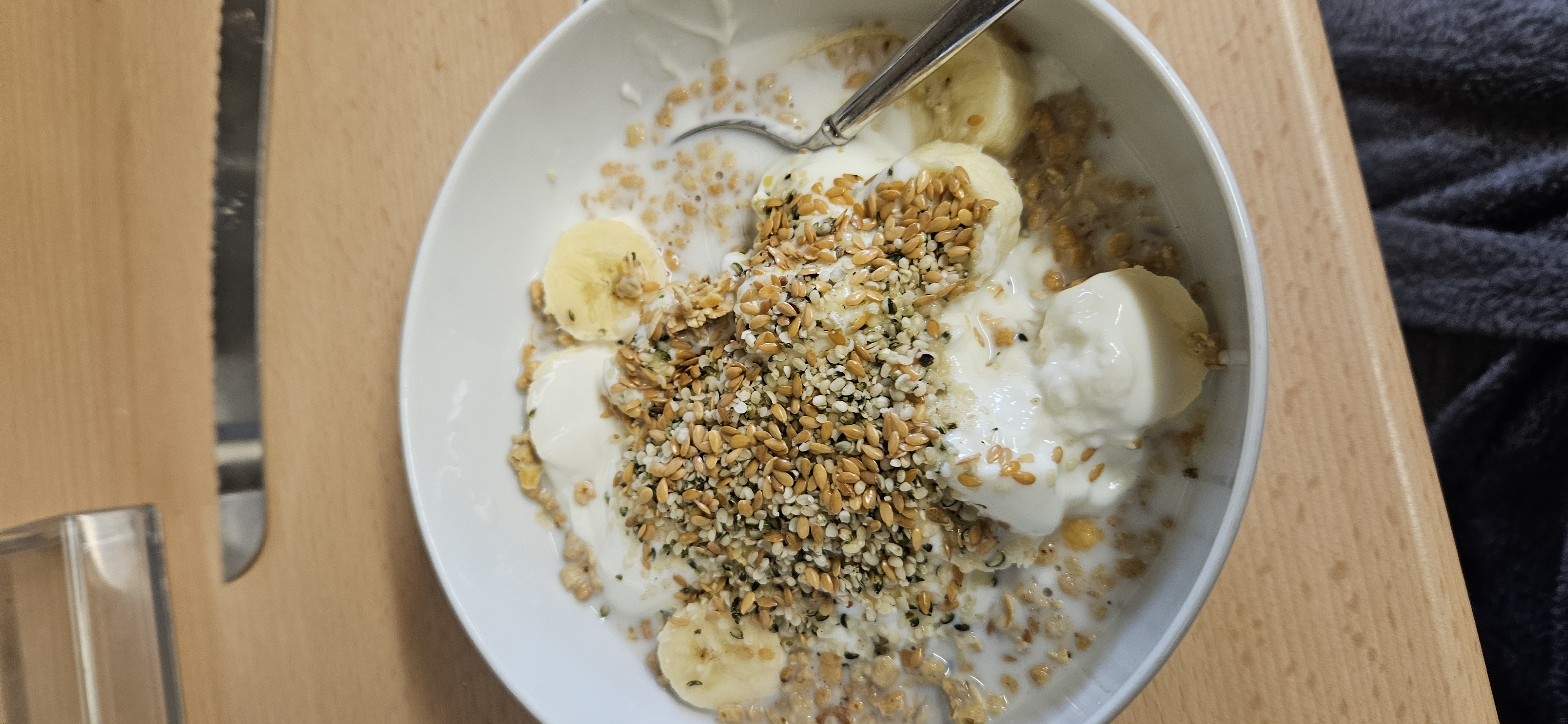 Yogurt Banana Seed Bowl