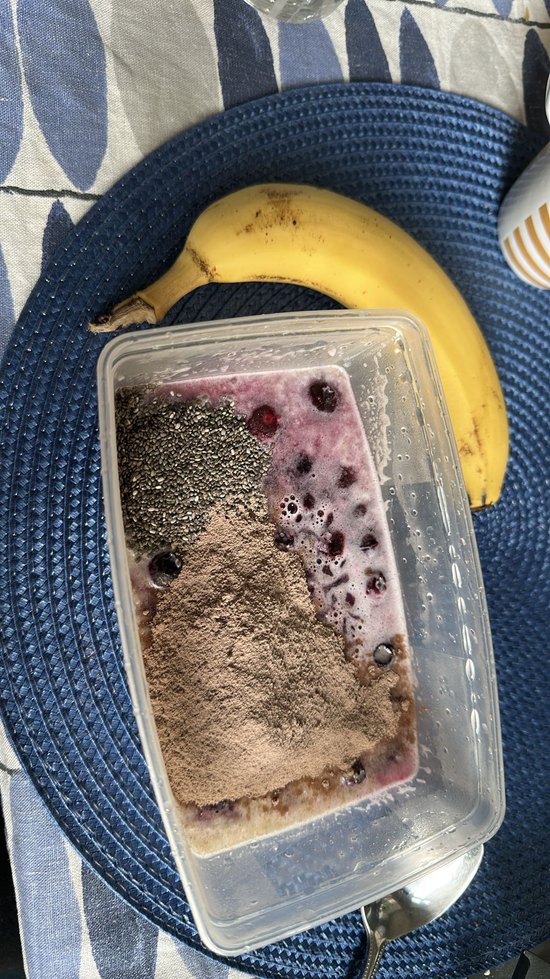 Smoothiebowl med banan