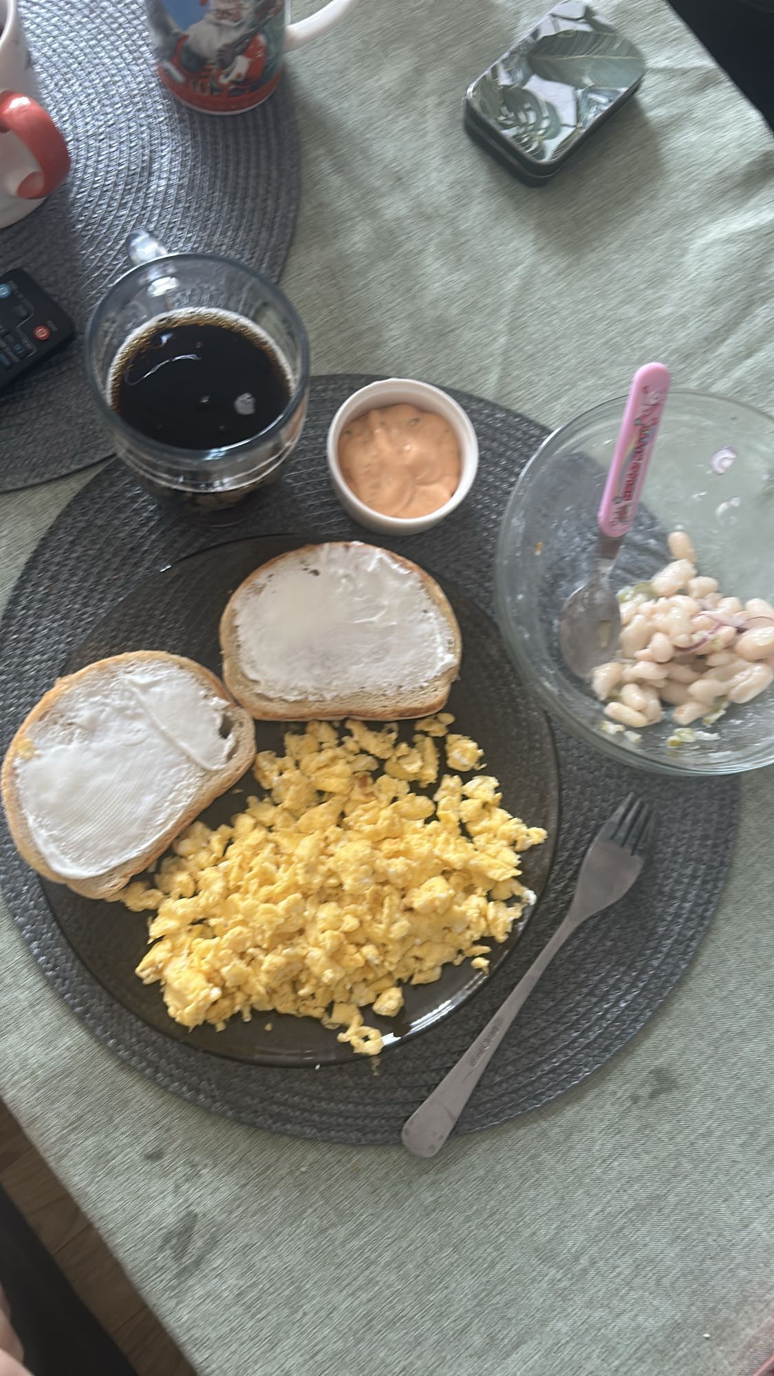 Scrambled Eggs Breakfast