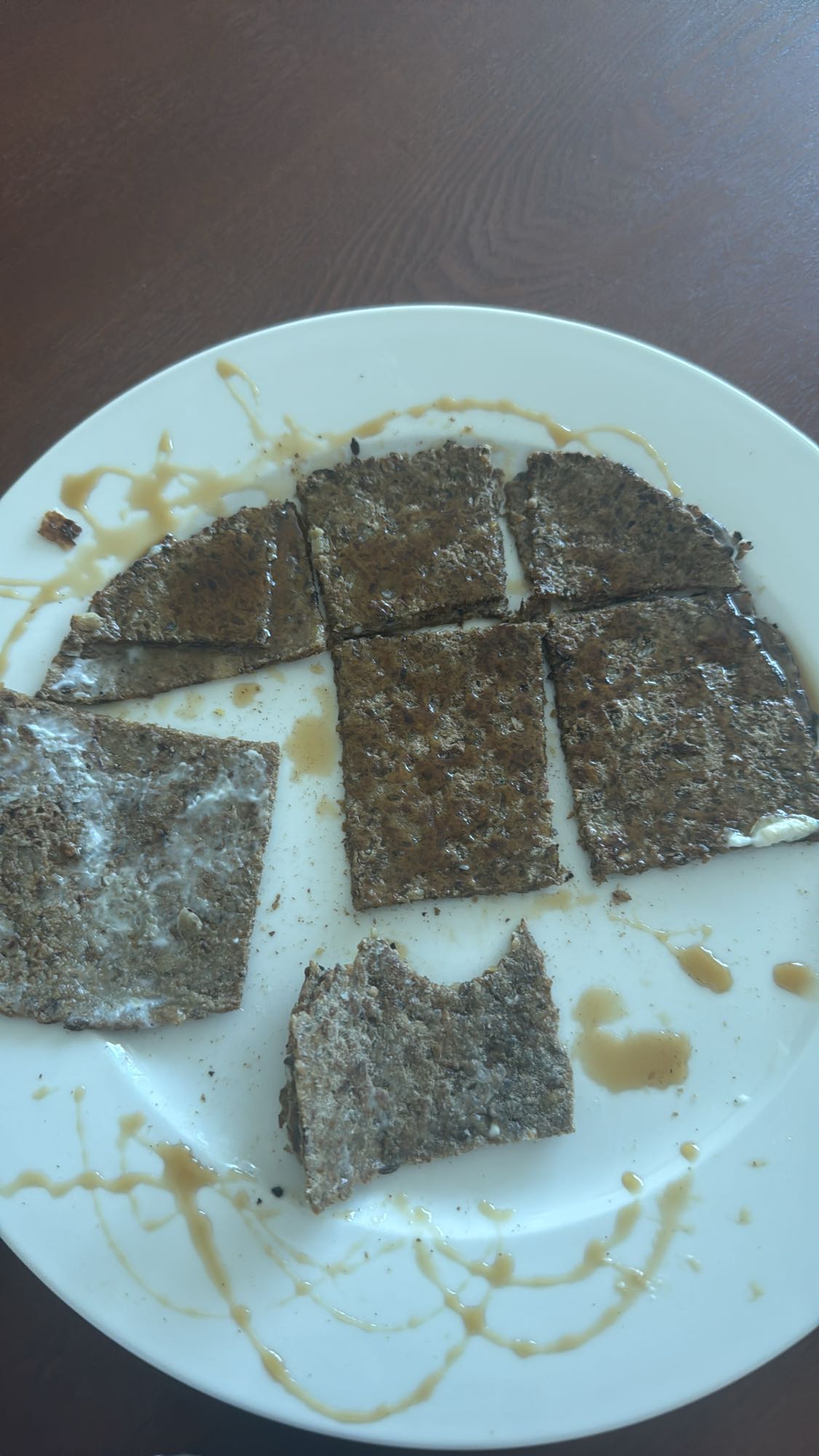 Crispbread with Syrup