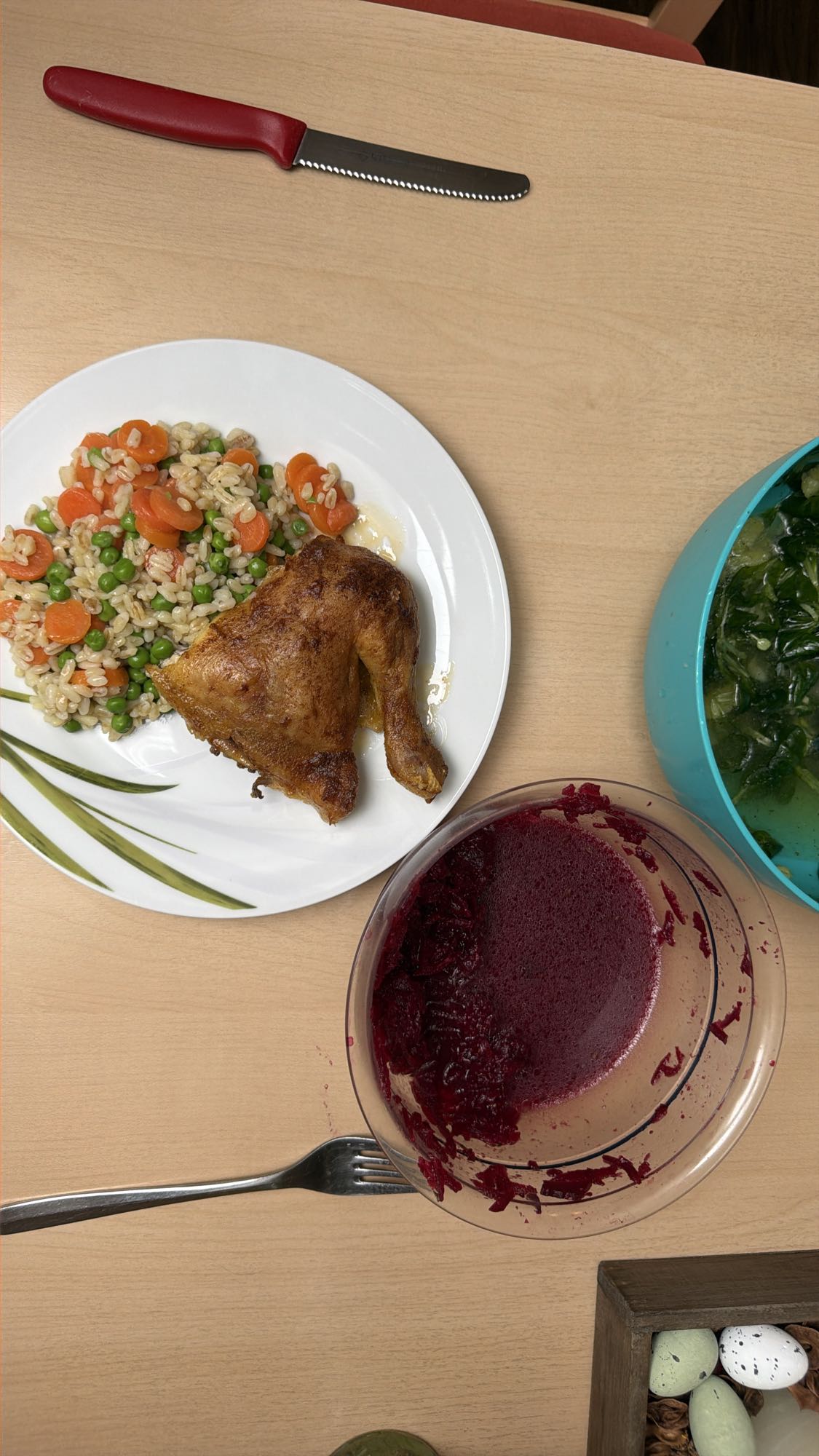 Hähnchen mit Gemüsereis