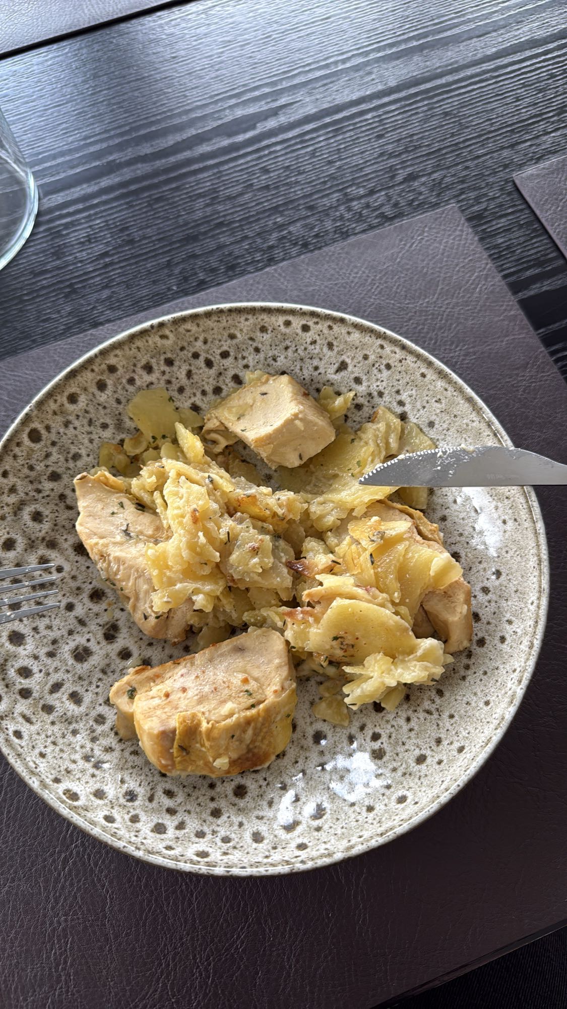 Hähnchen mit Kartoffeln