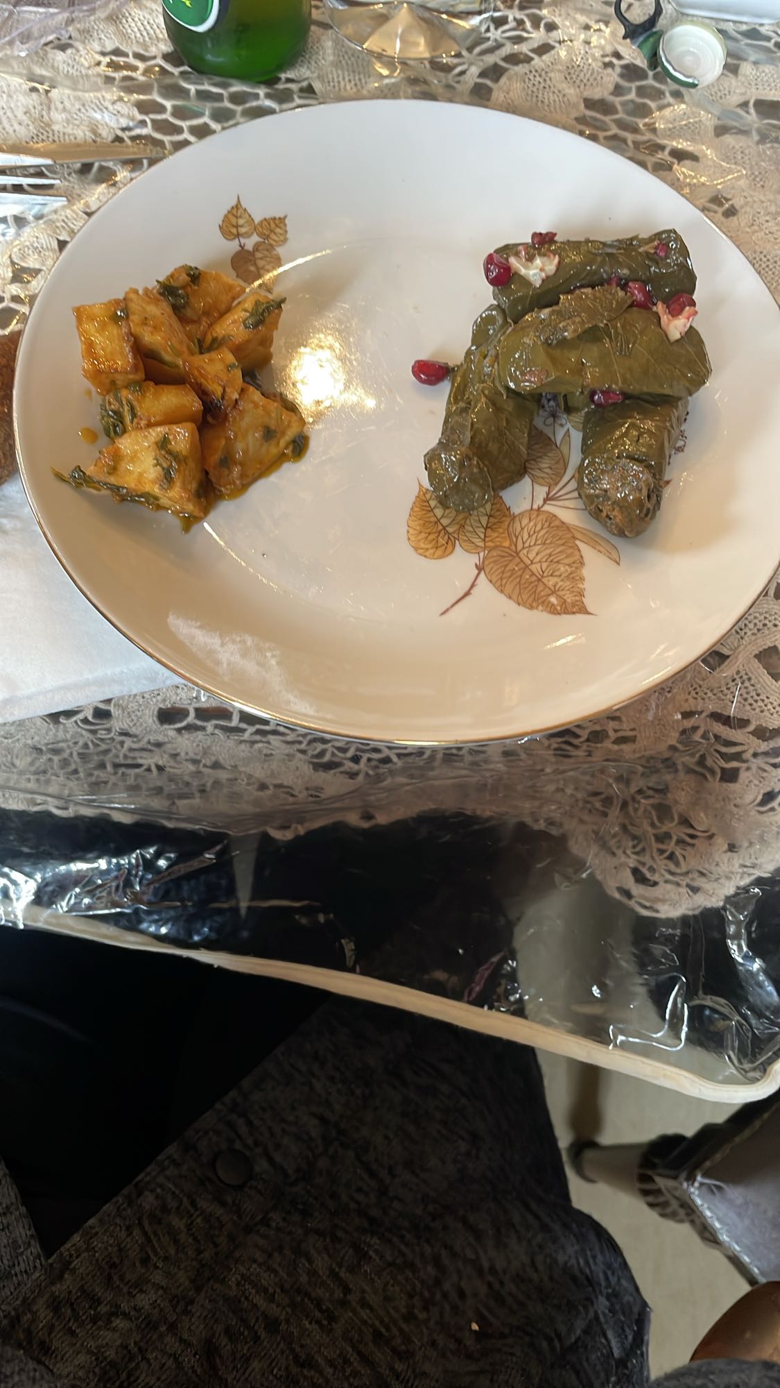 Stuffed Vine Leaves Plate