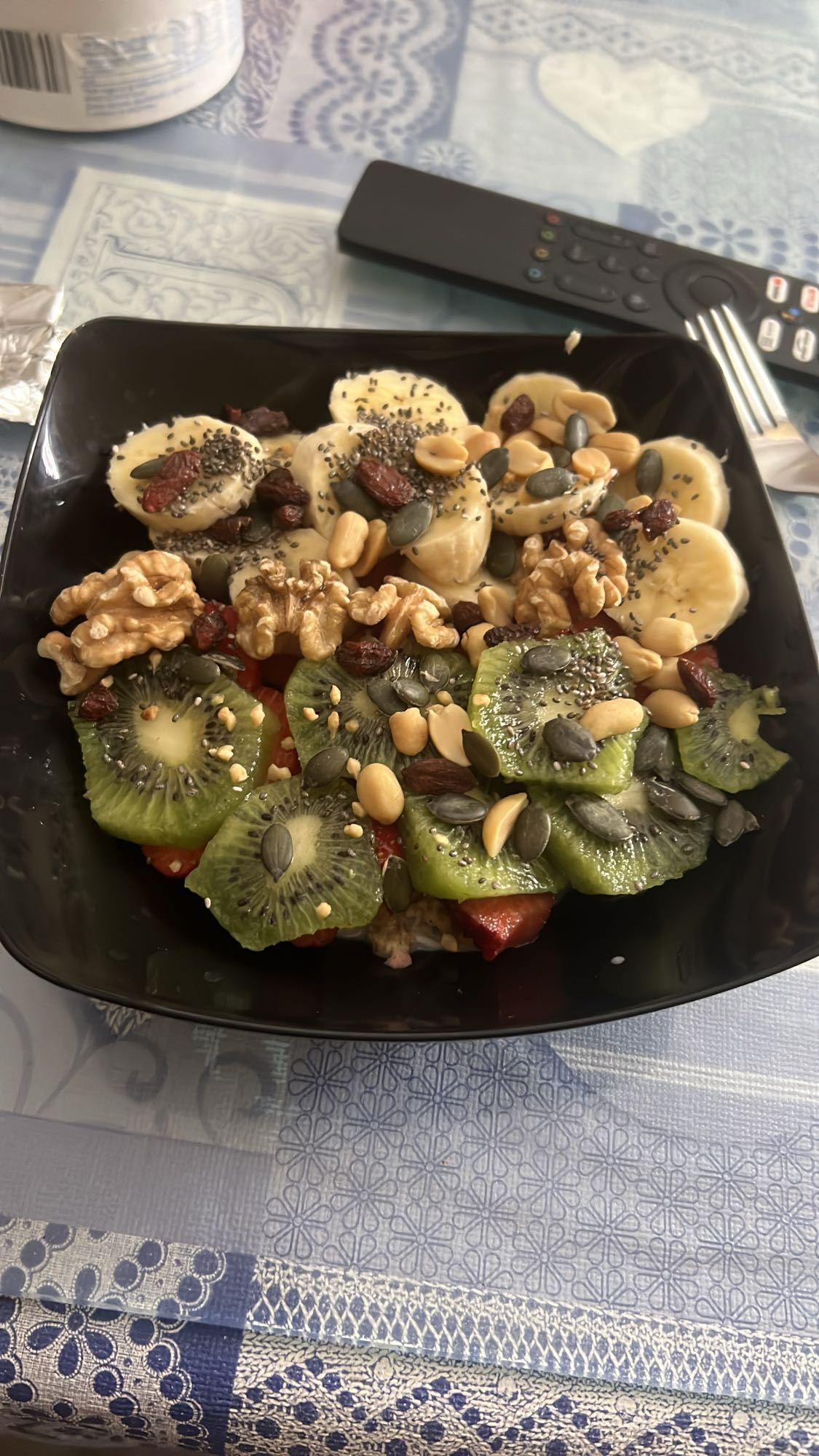 bol de frutas y frutos secos