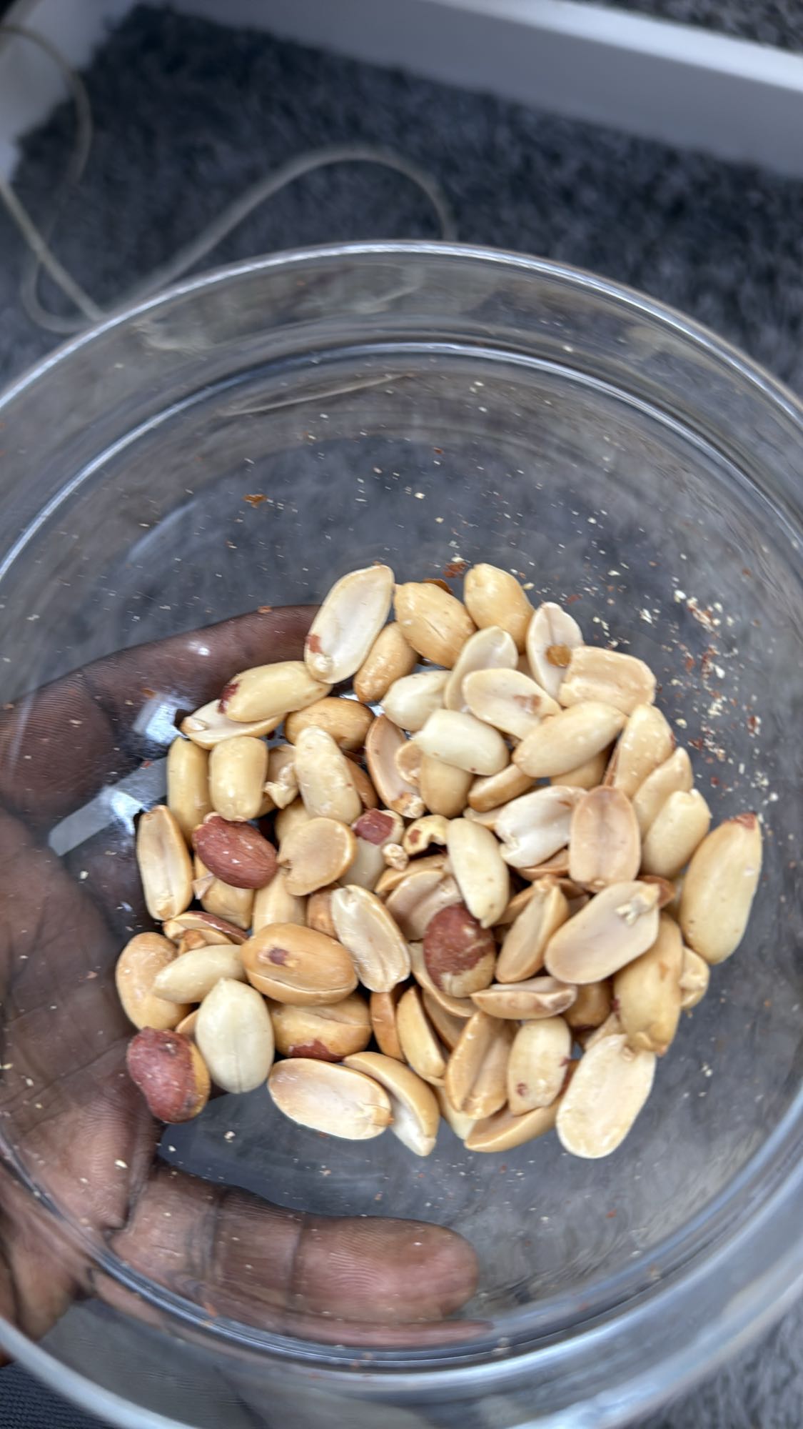 Saltede peanøtter