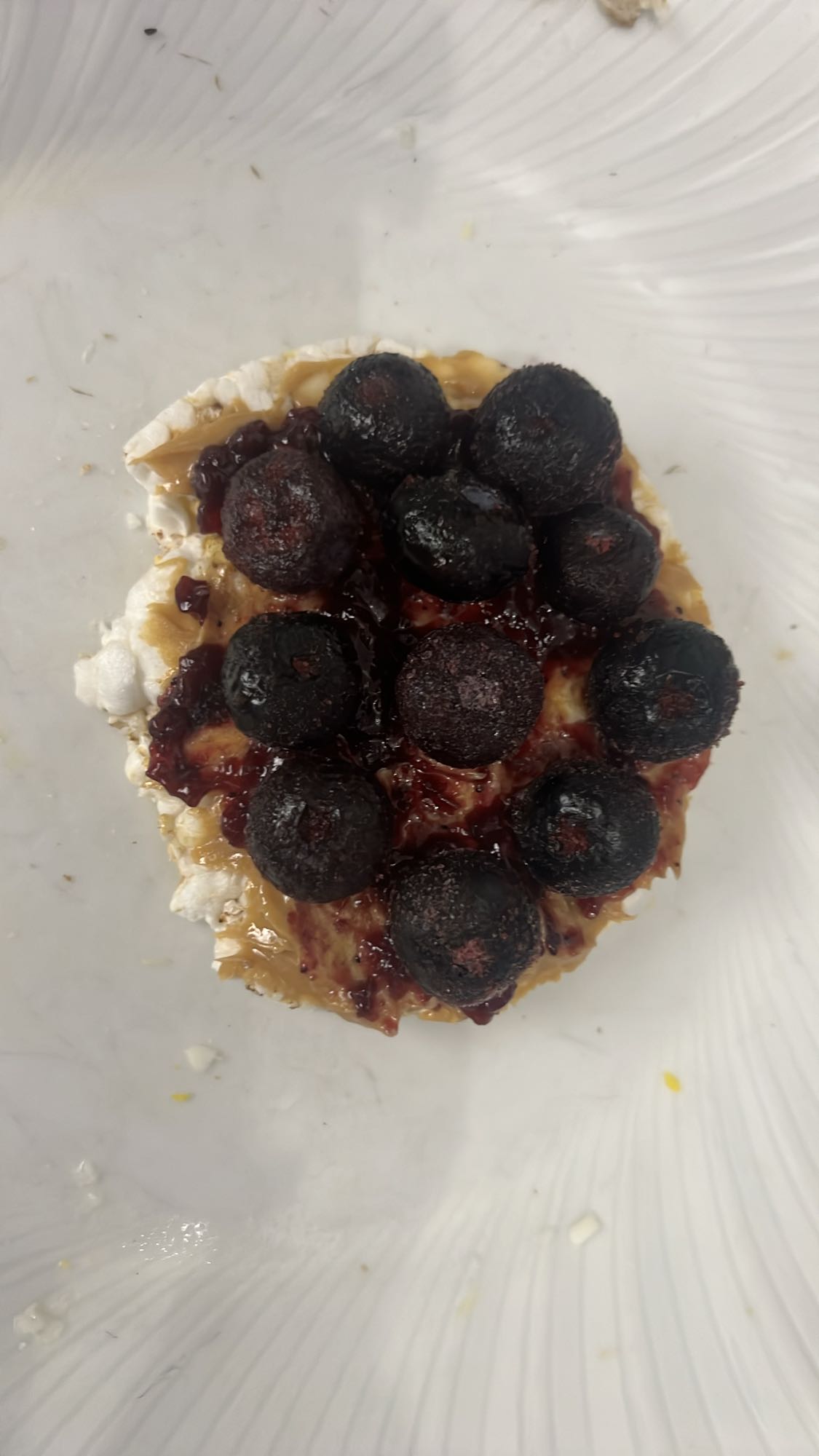 Galletta con mirtilli