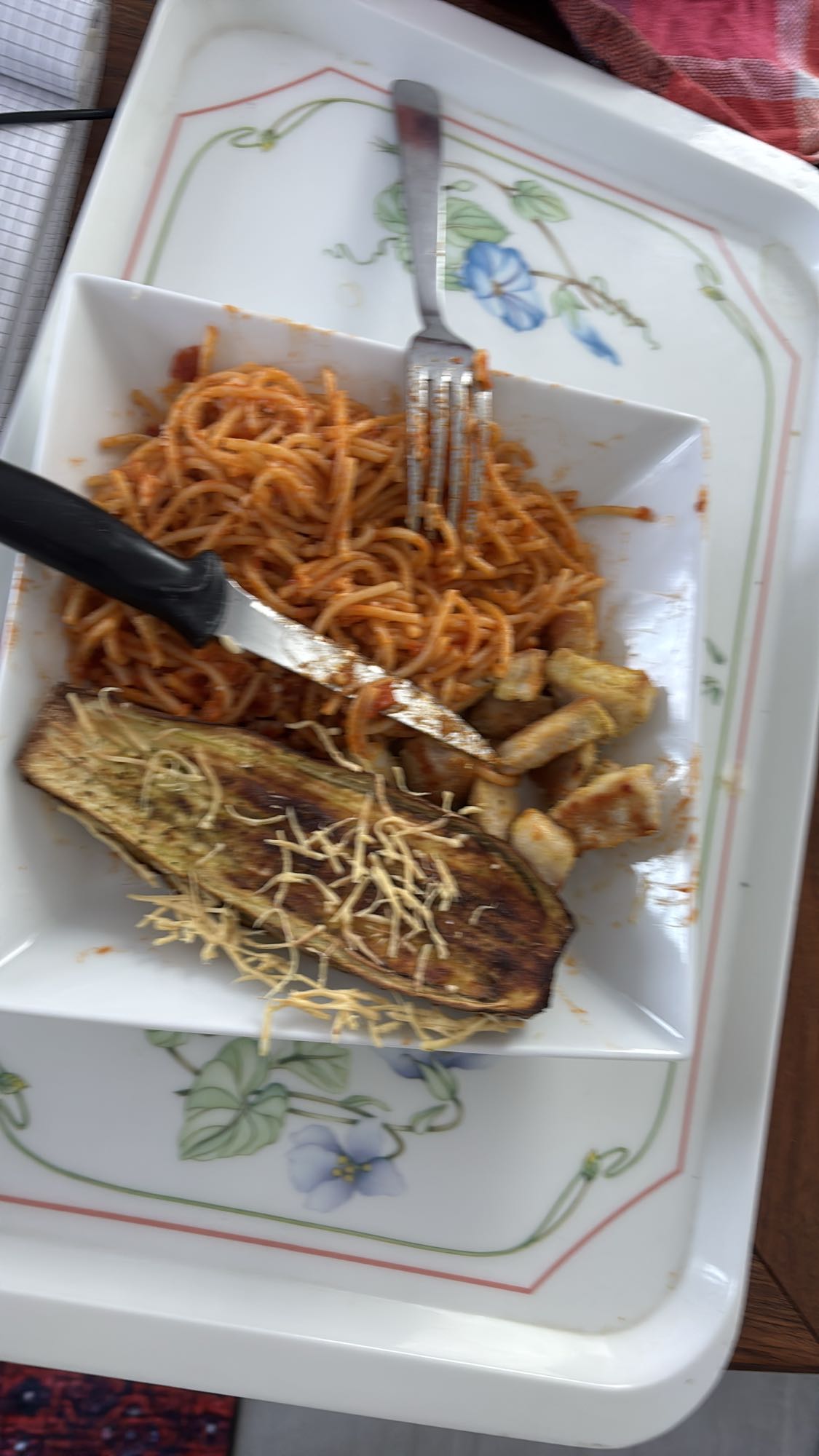 Spaghetti sauce tomate au poulet