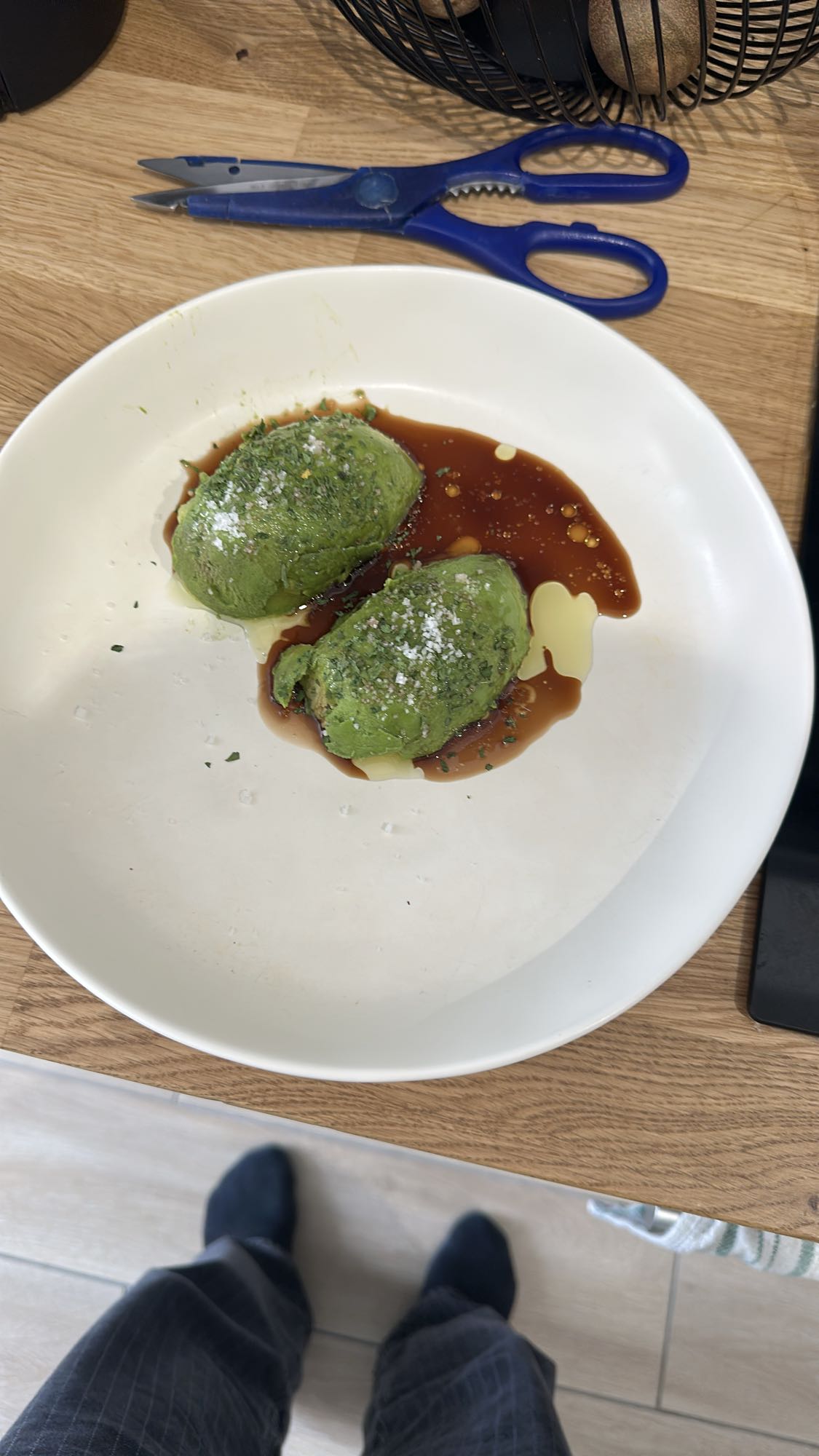Avocat sauce soja
