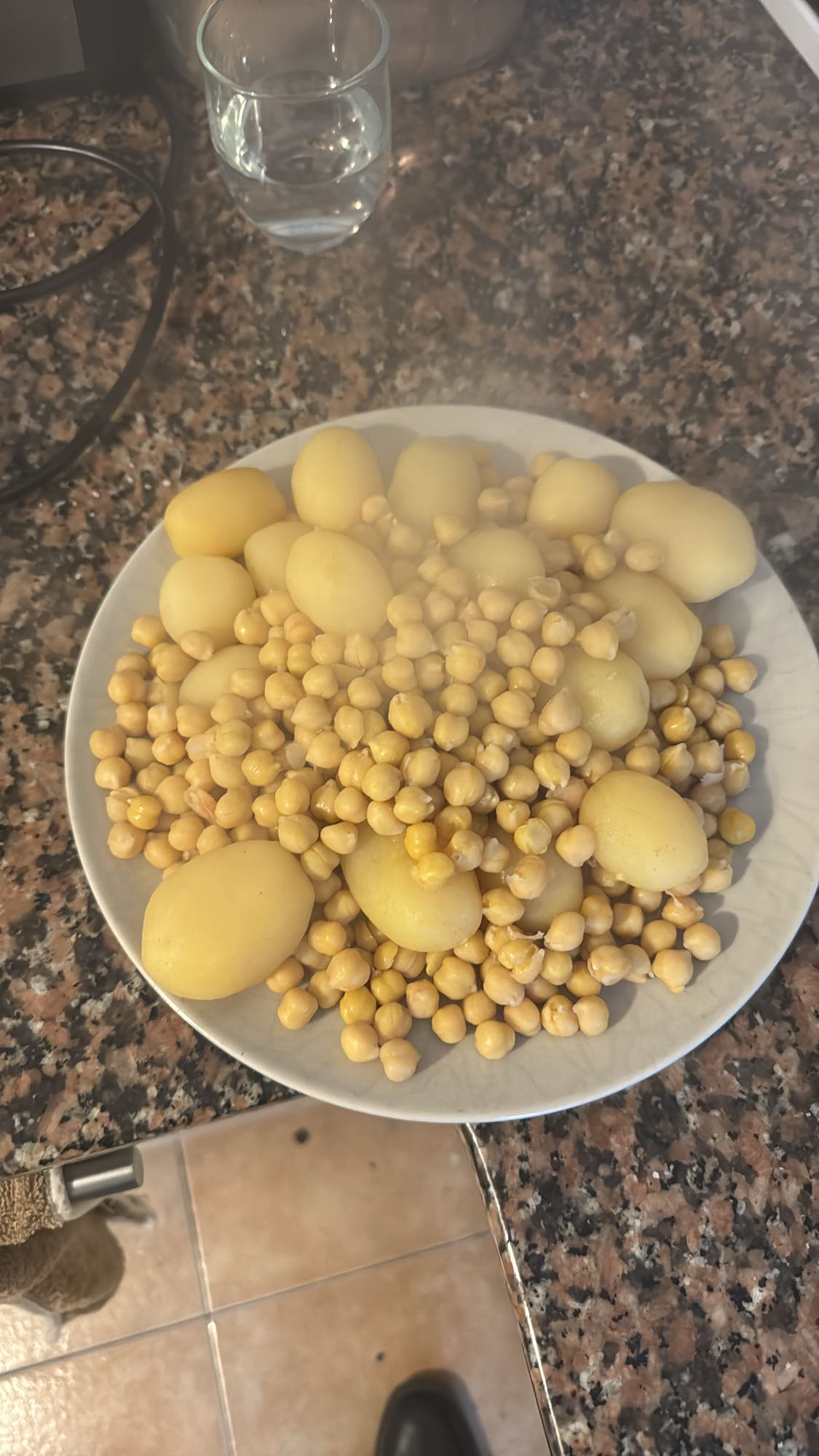 garbanzos con patatas