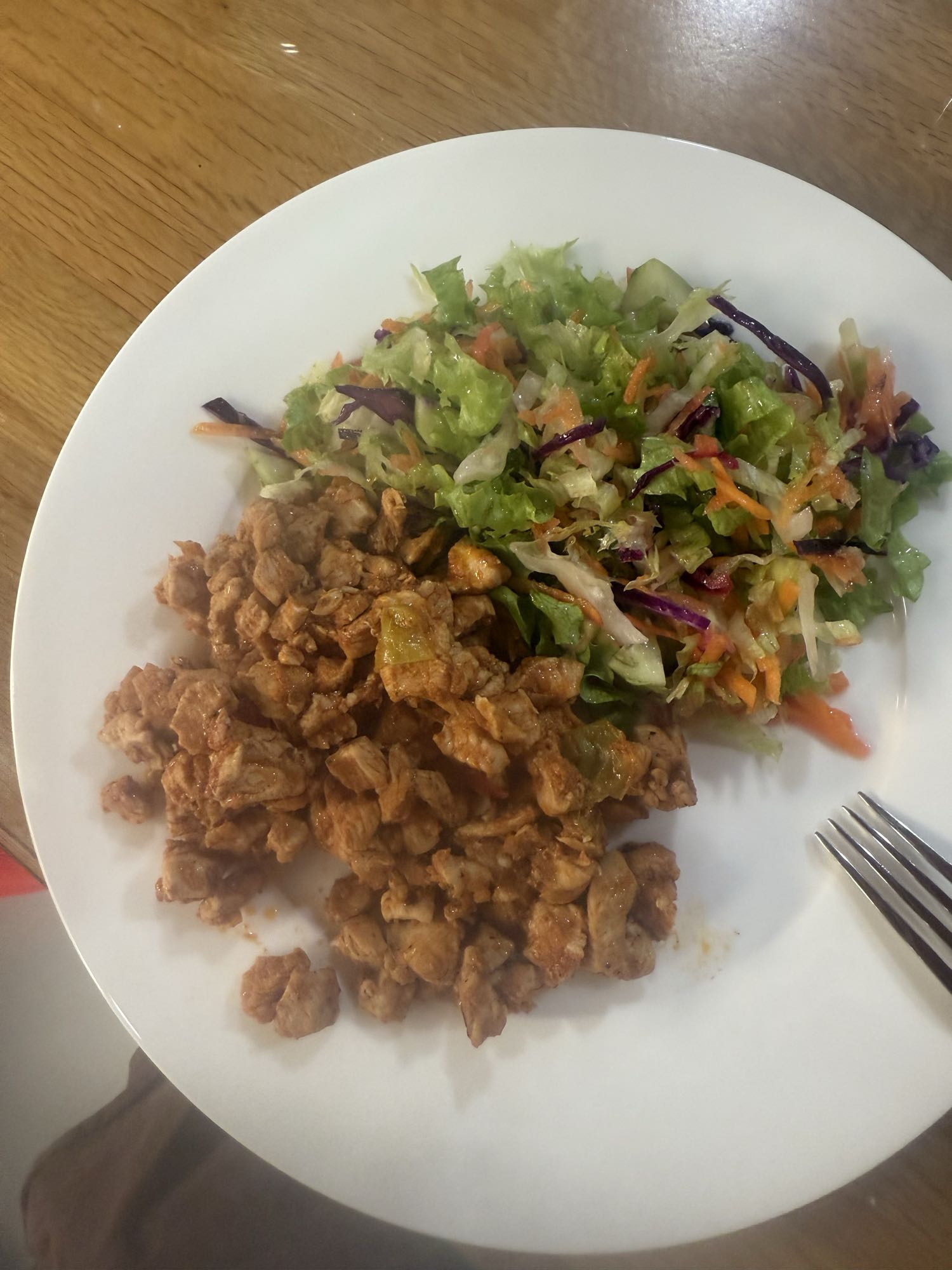 Tavuk Sote ve Salata