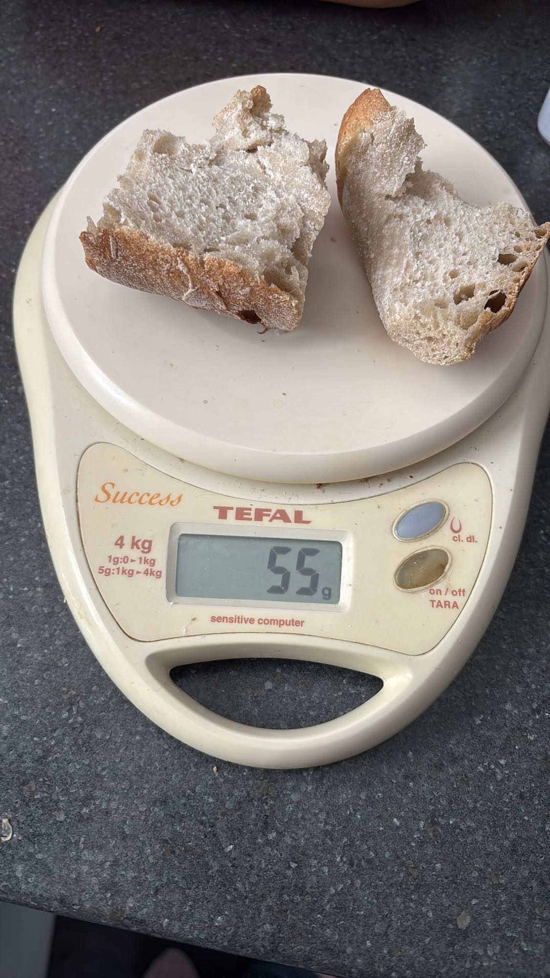 Morceaux de baguette