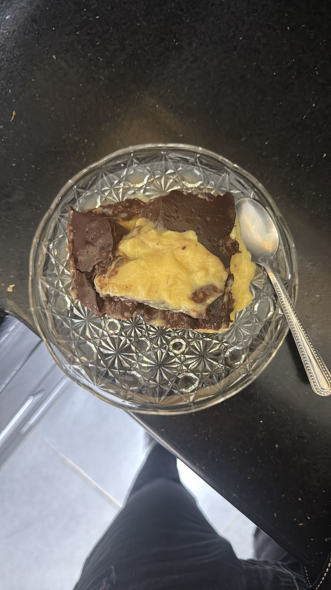 Chocolate Custard Slice