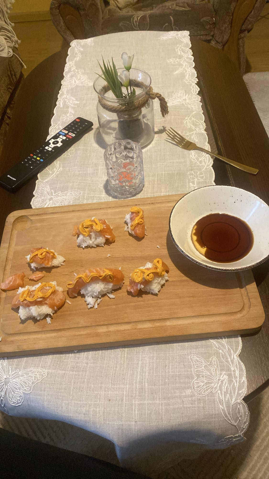 Sushi z łososiem