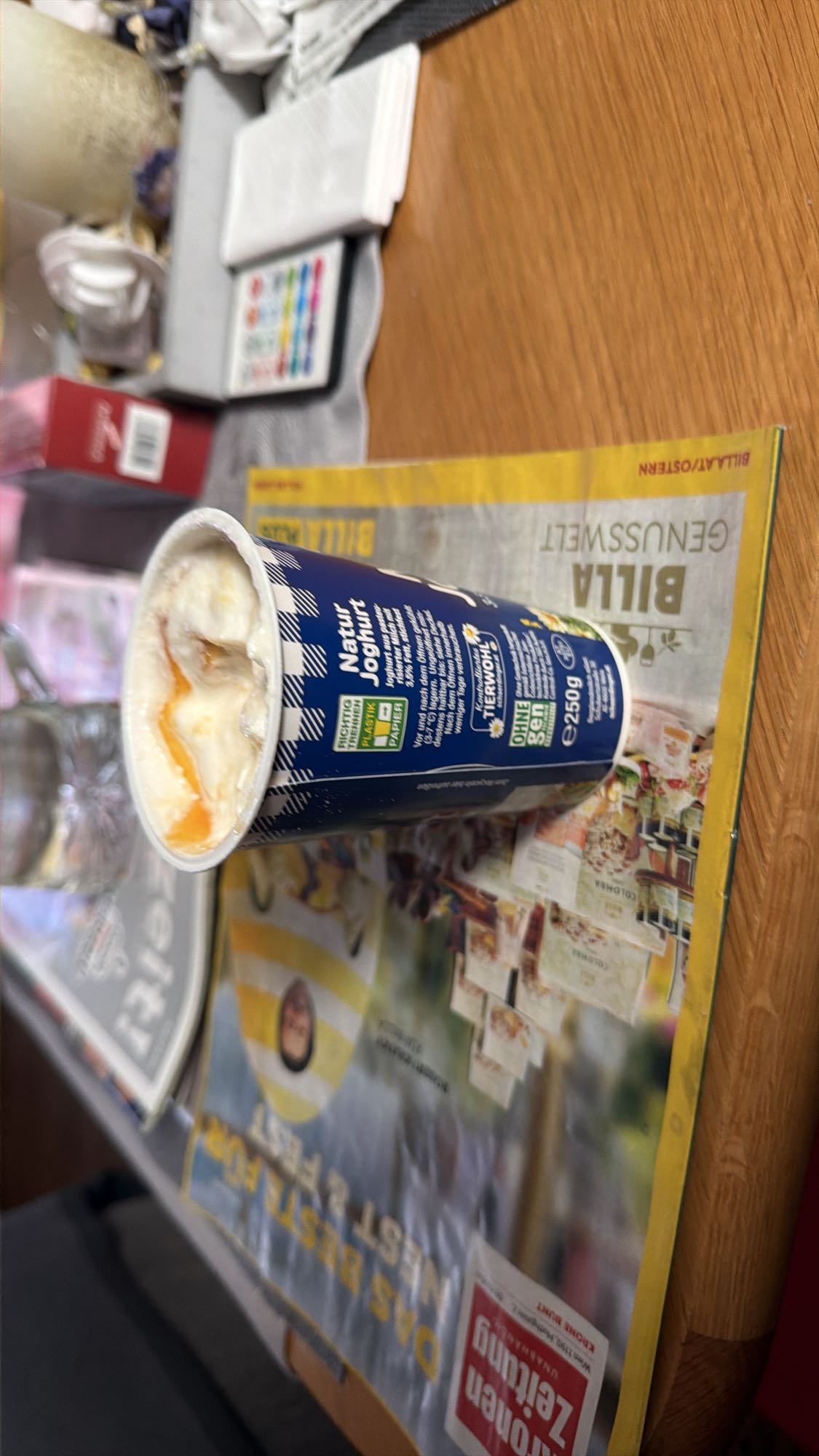Naturjoghurt mit Frucht