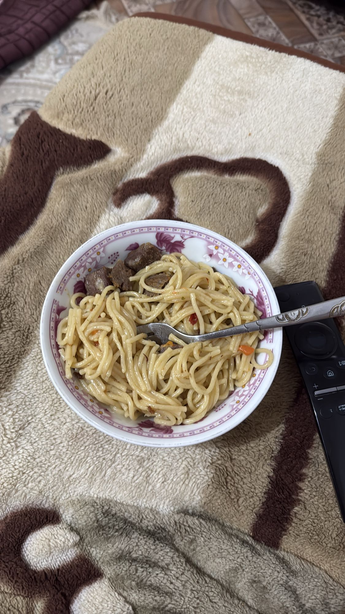 Спагетти с мясом