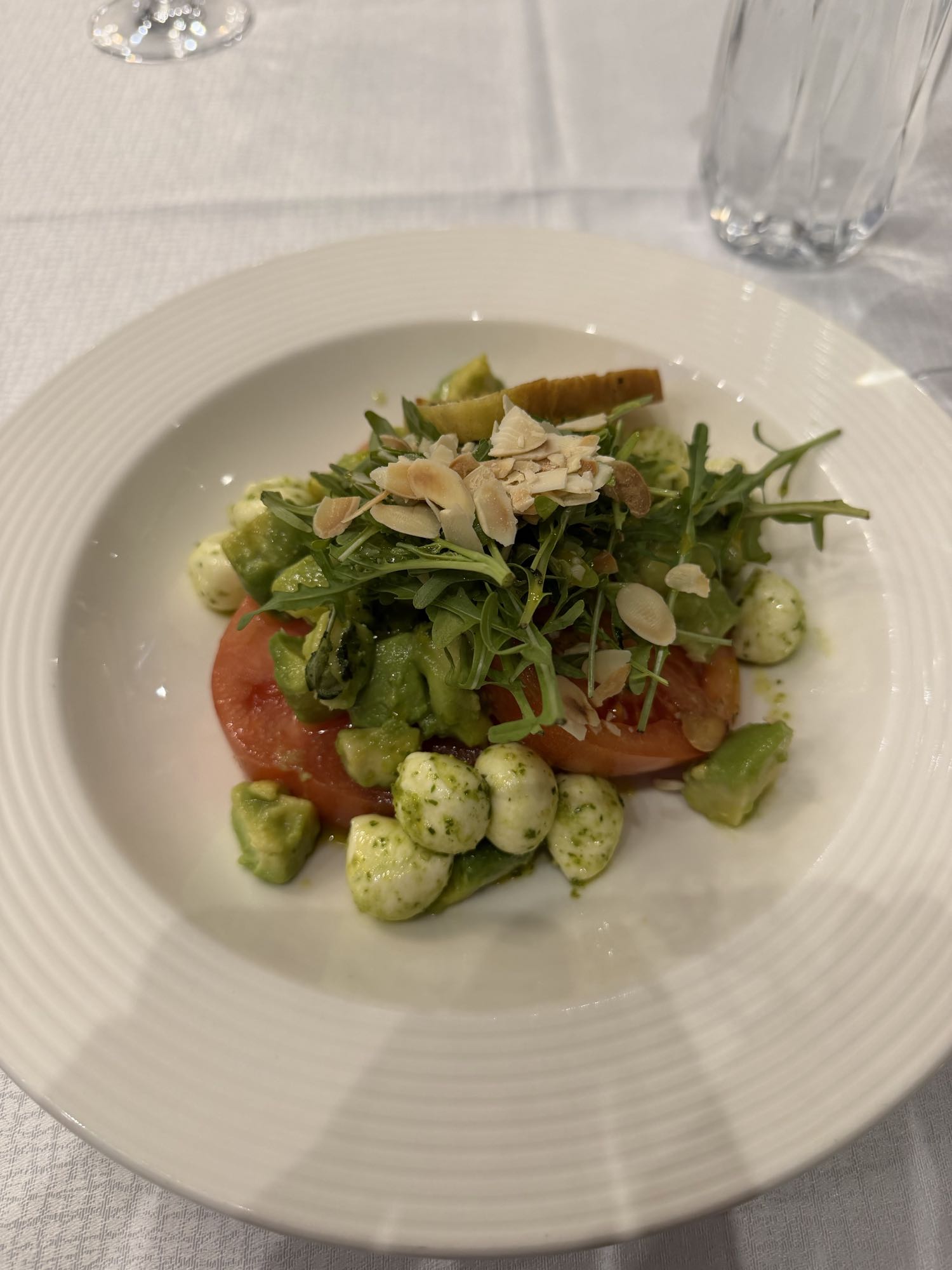Insalata caprese verde