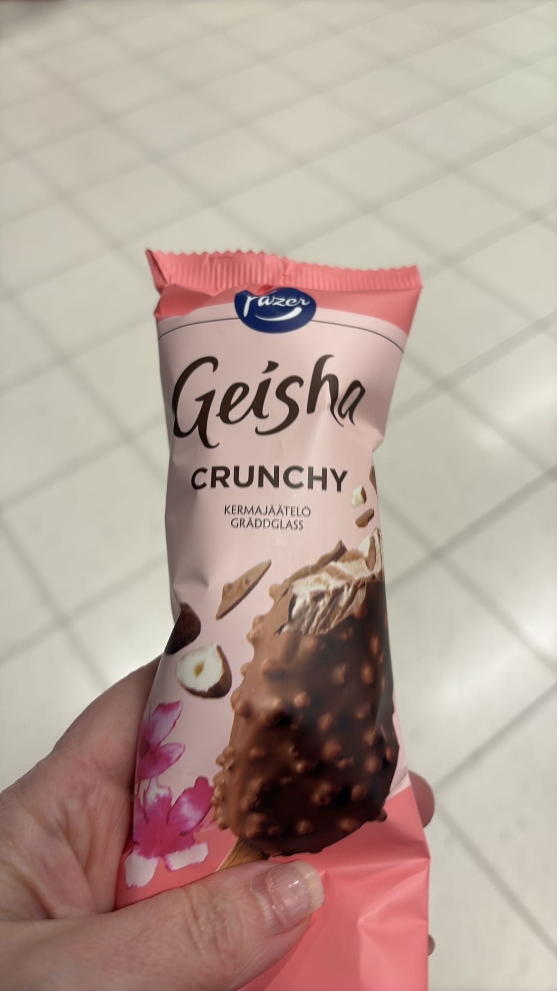 Geisha Crunchy glass