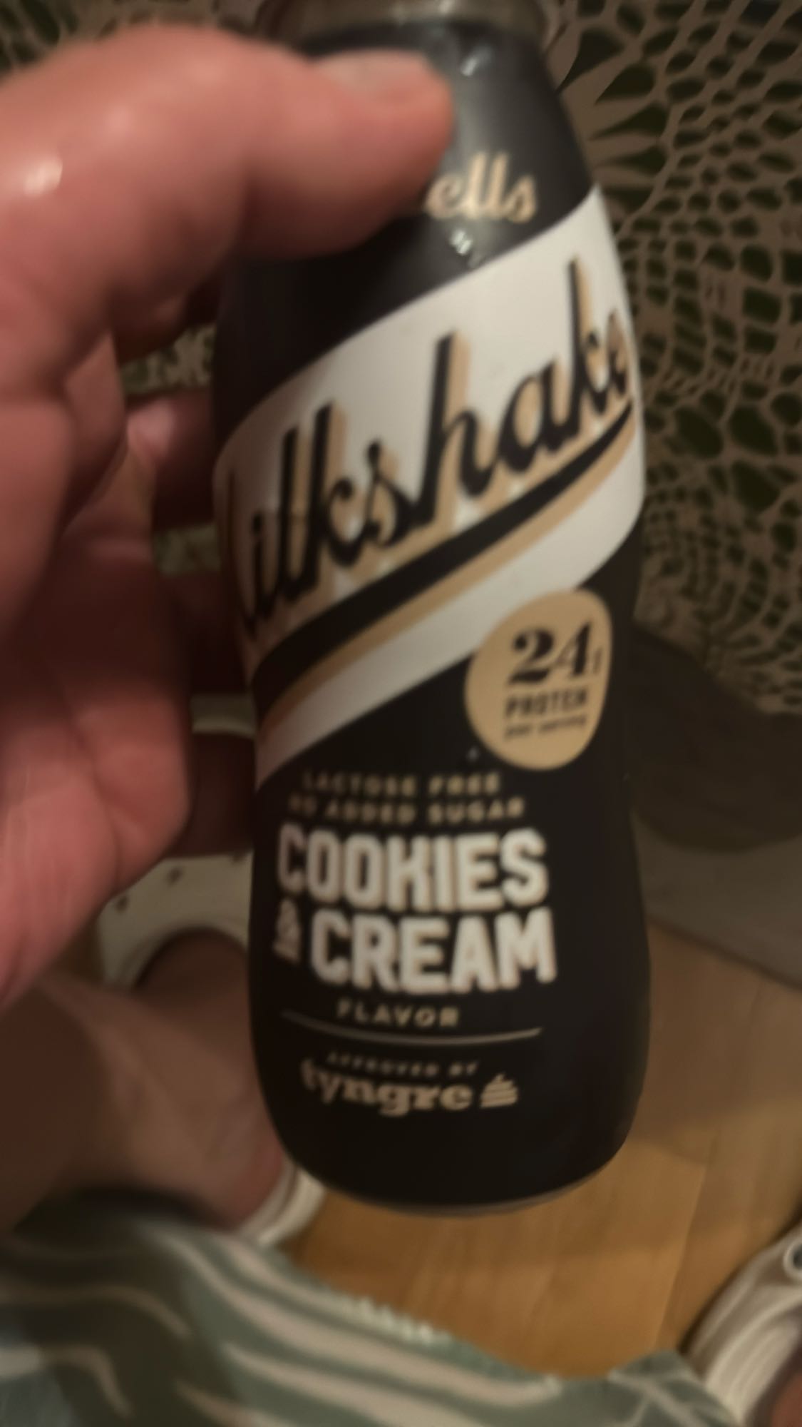 Proteindryck kakor grädde