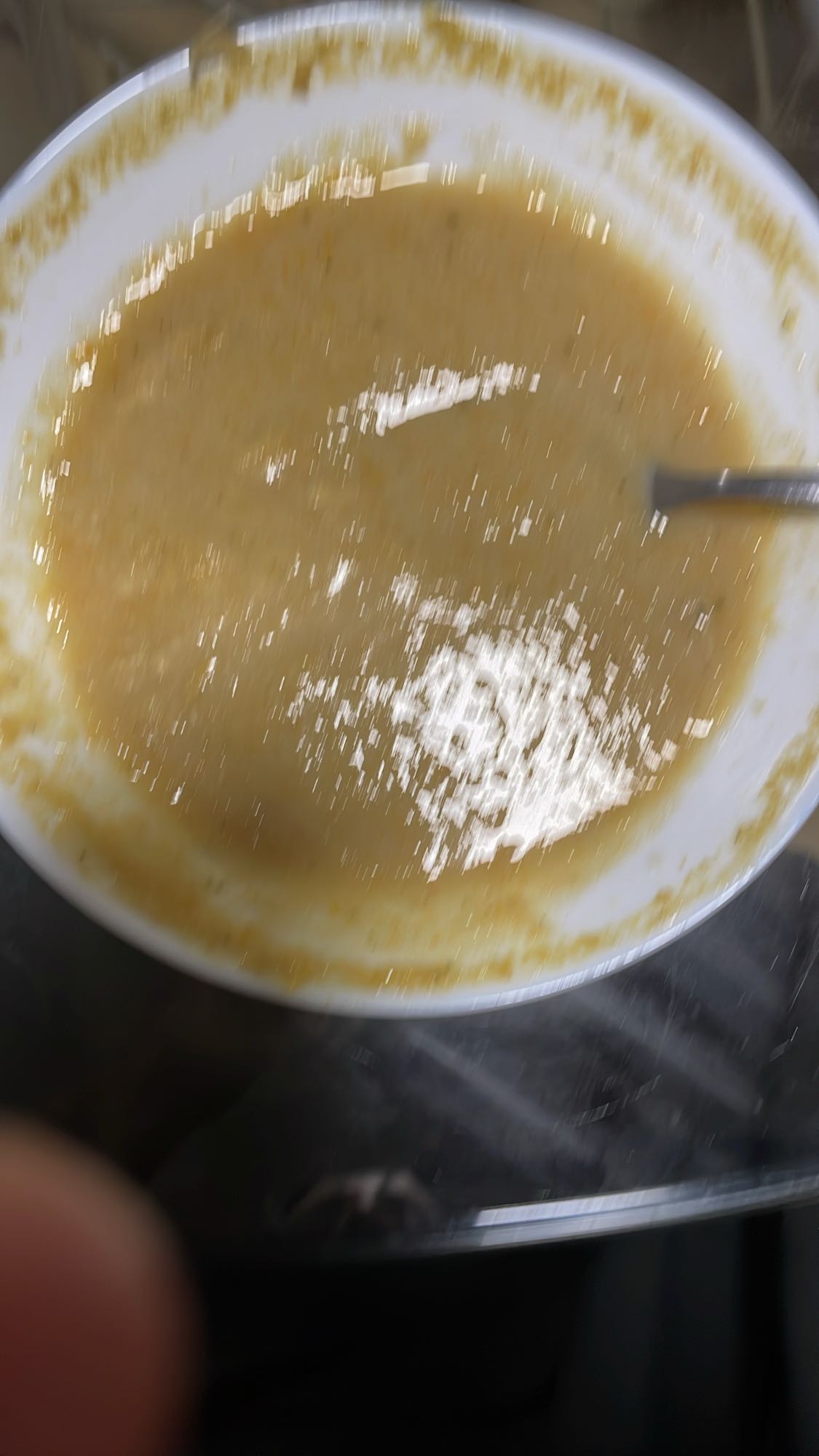 Soupe de légumes mixée