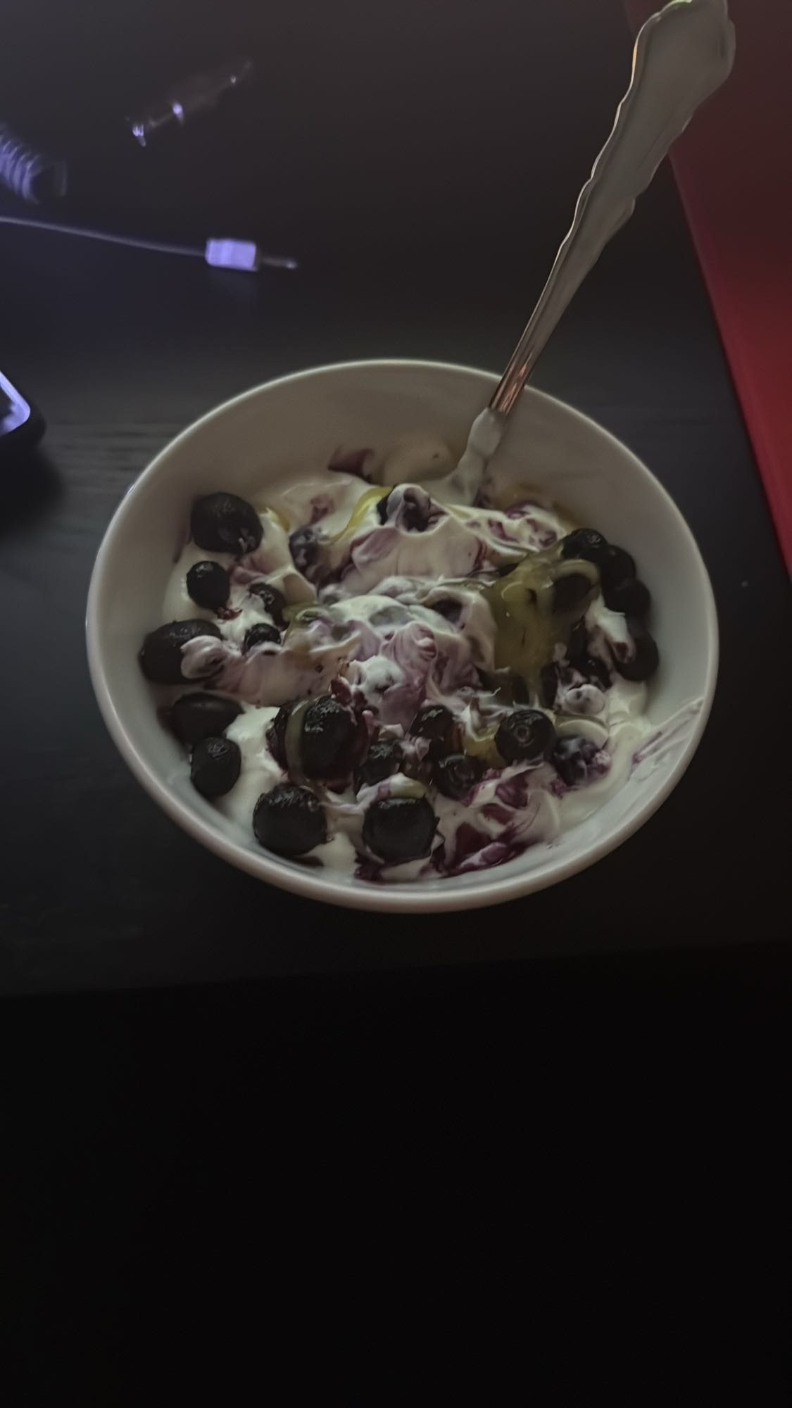 Yoghurt med blåbär