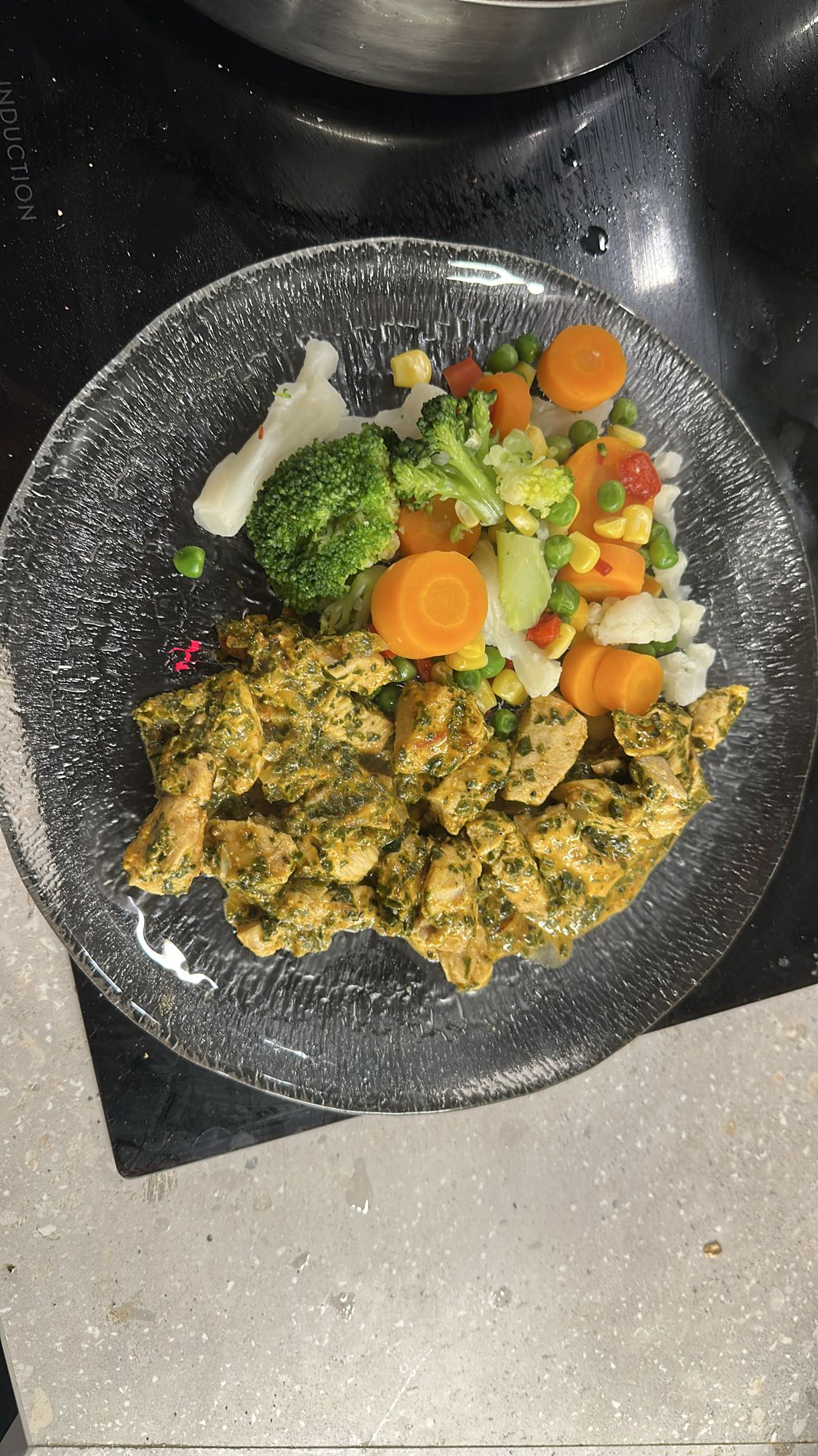 Kyckling med grönsaker